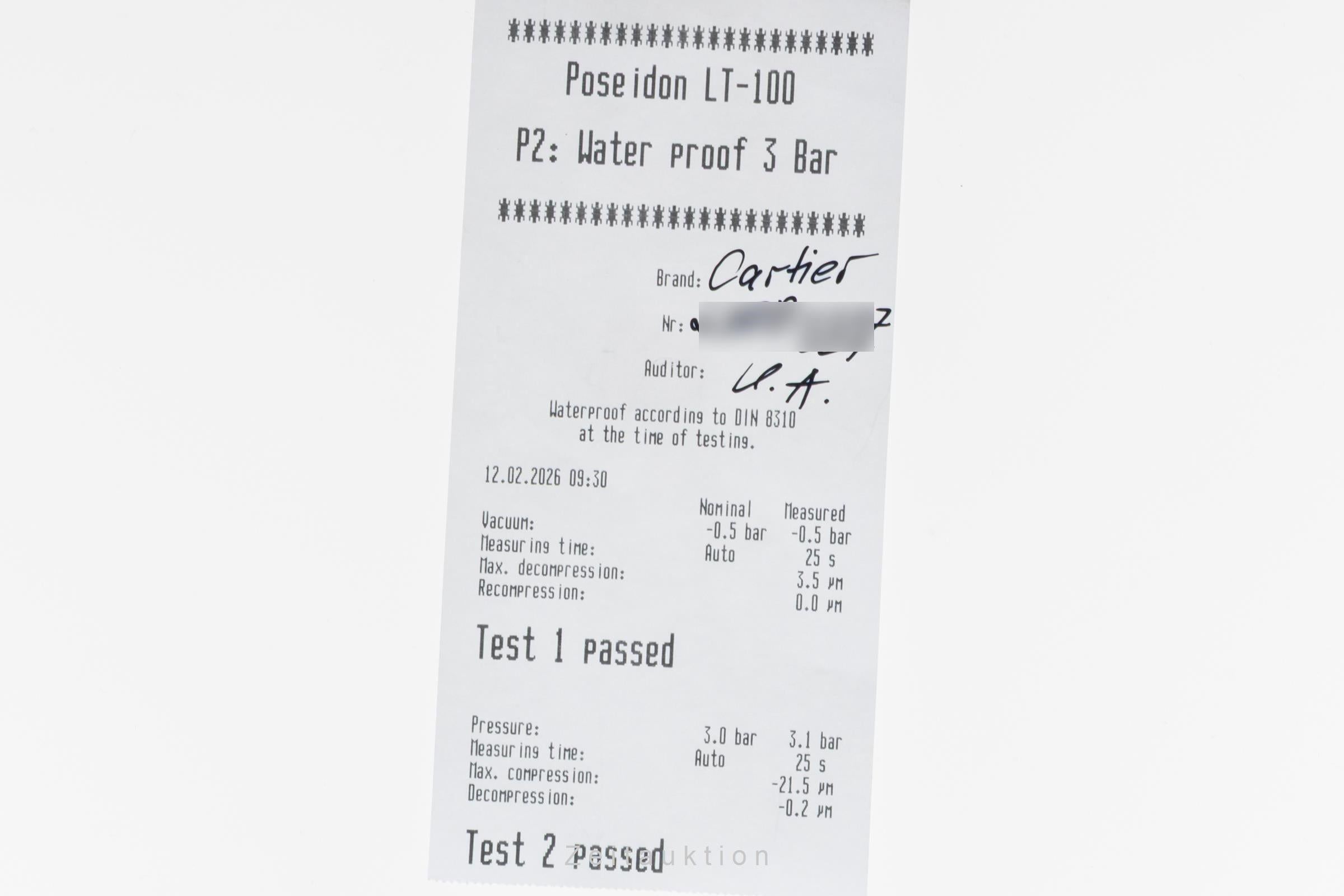 Cartier Pasha GMT Power Reserve Automatik Stahl Herrenuhr Ref. W31037H3 2388 [2506810]