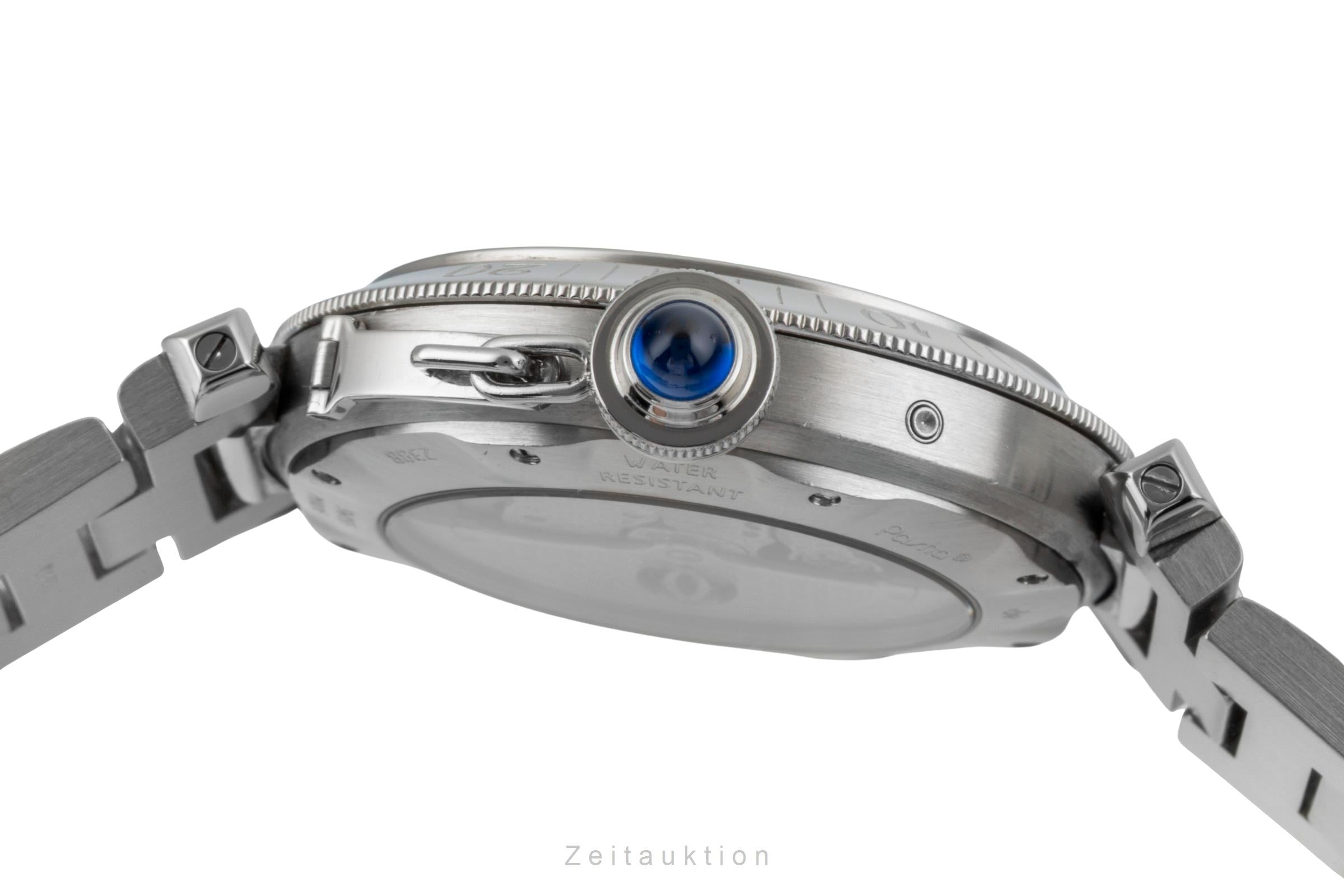 Cartier Pasha GMT Power Reserve Automatik Stahl Herrenuhr Ref. W31037H3 2388 [2506810]