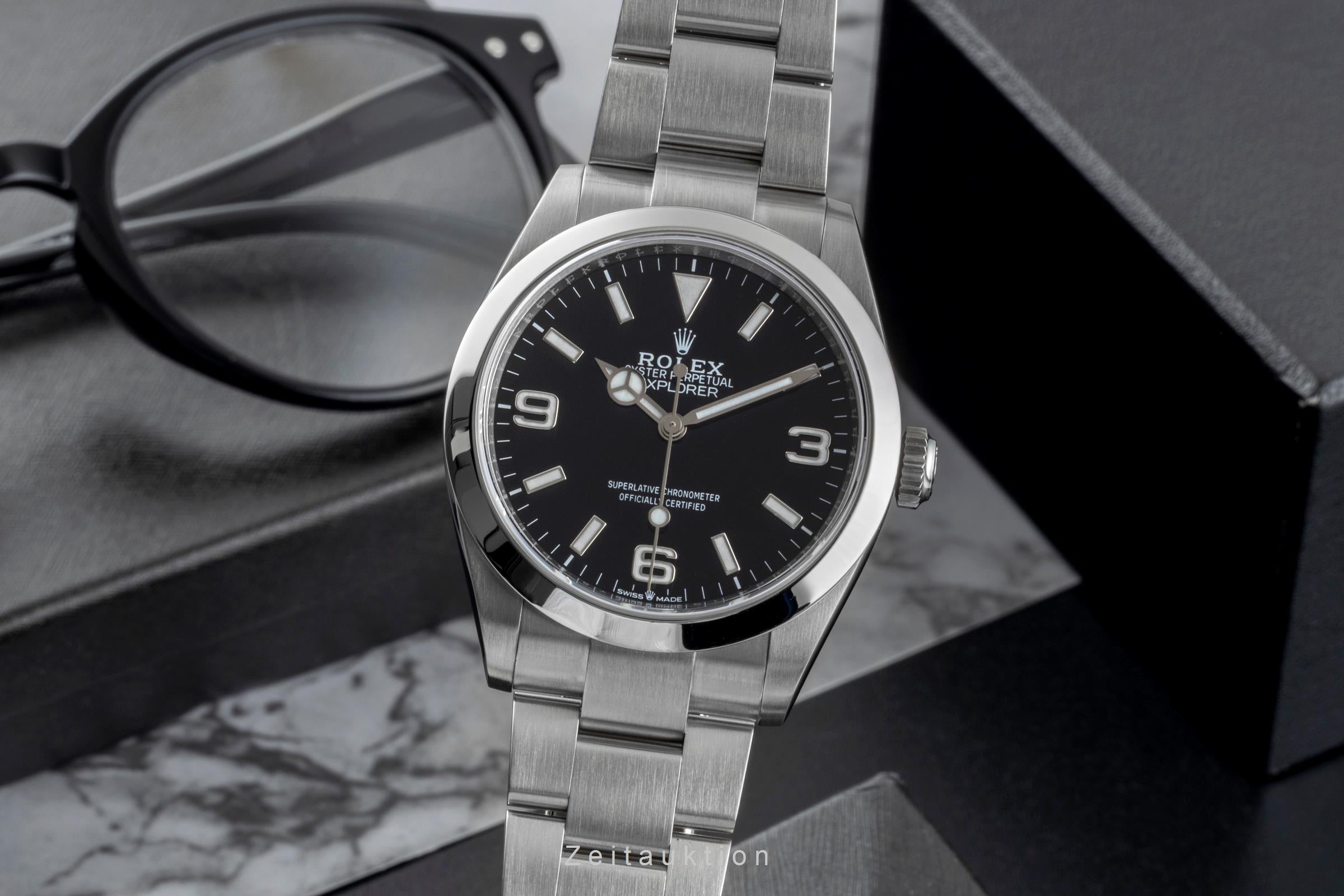 Rolex Oyster Perpetual steel automatic men's watch 224270  [2506811]