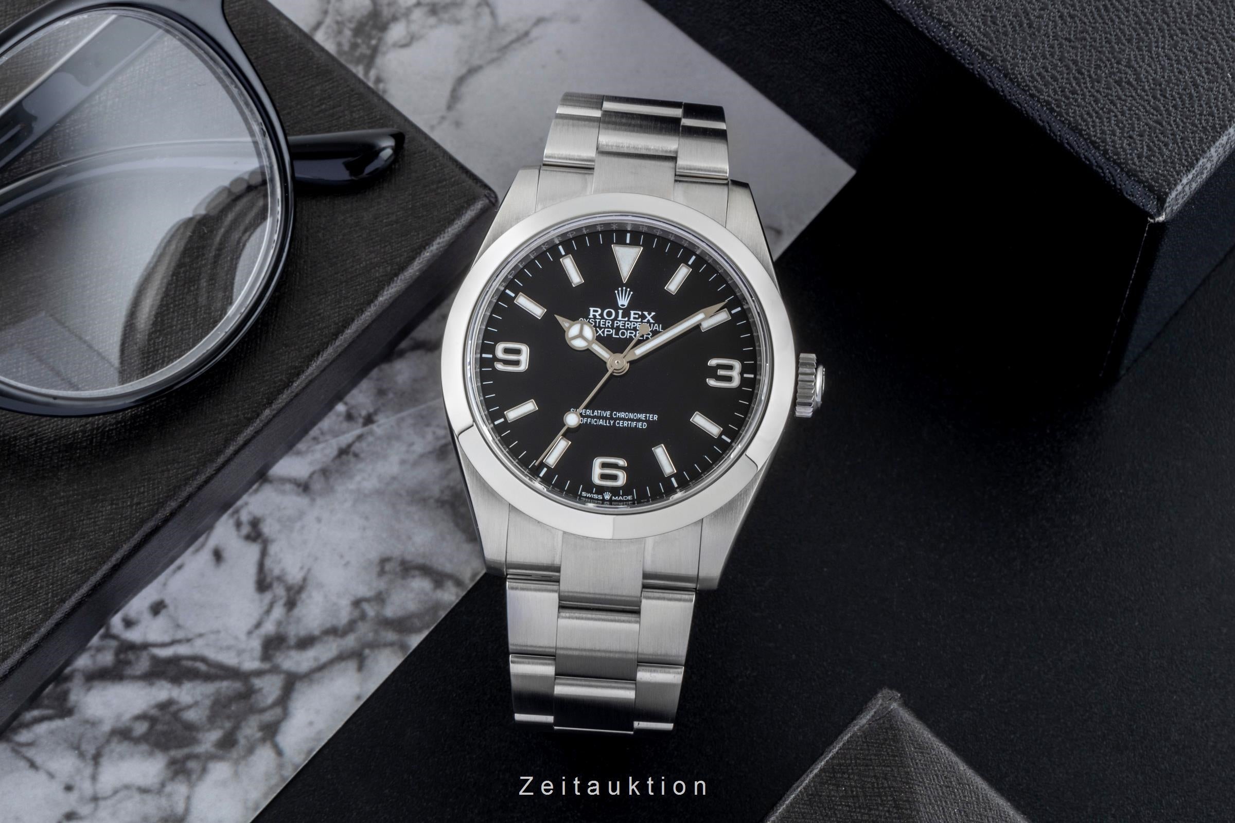 Rolex Oyster Perpetual steel automatic men's watch 224270  [2506811]