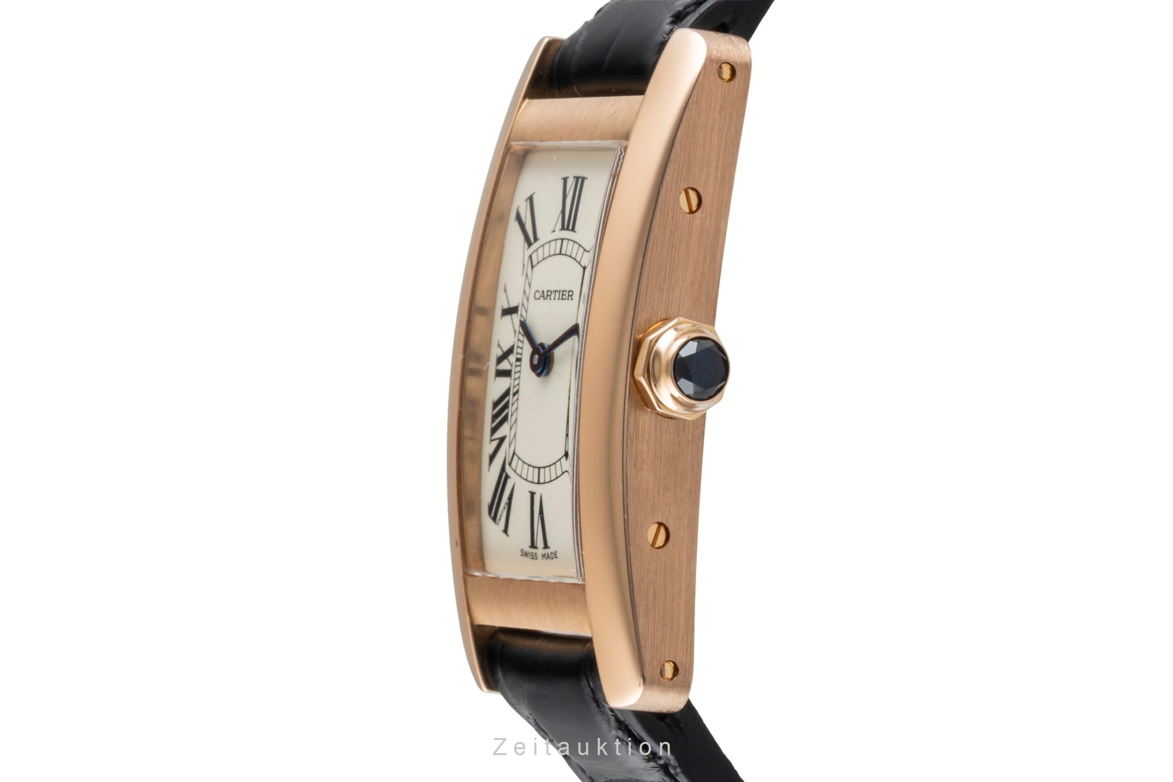Cartier Tank Américaine oro rosado de 18 quilates cuarzo reloj para damas  W2607456 LP: 12900EUR  [2506812]