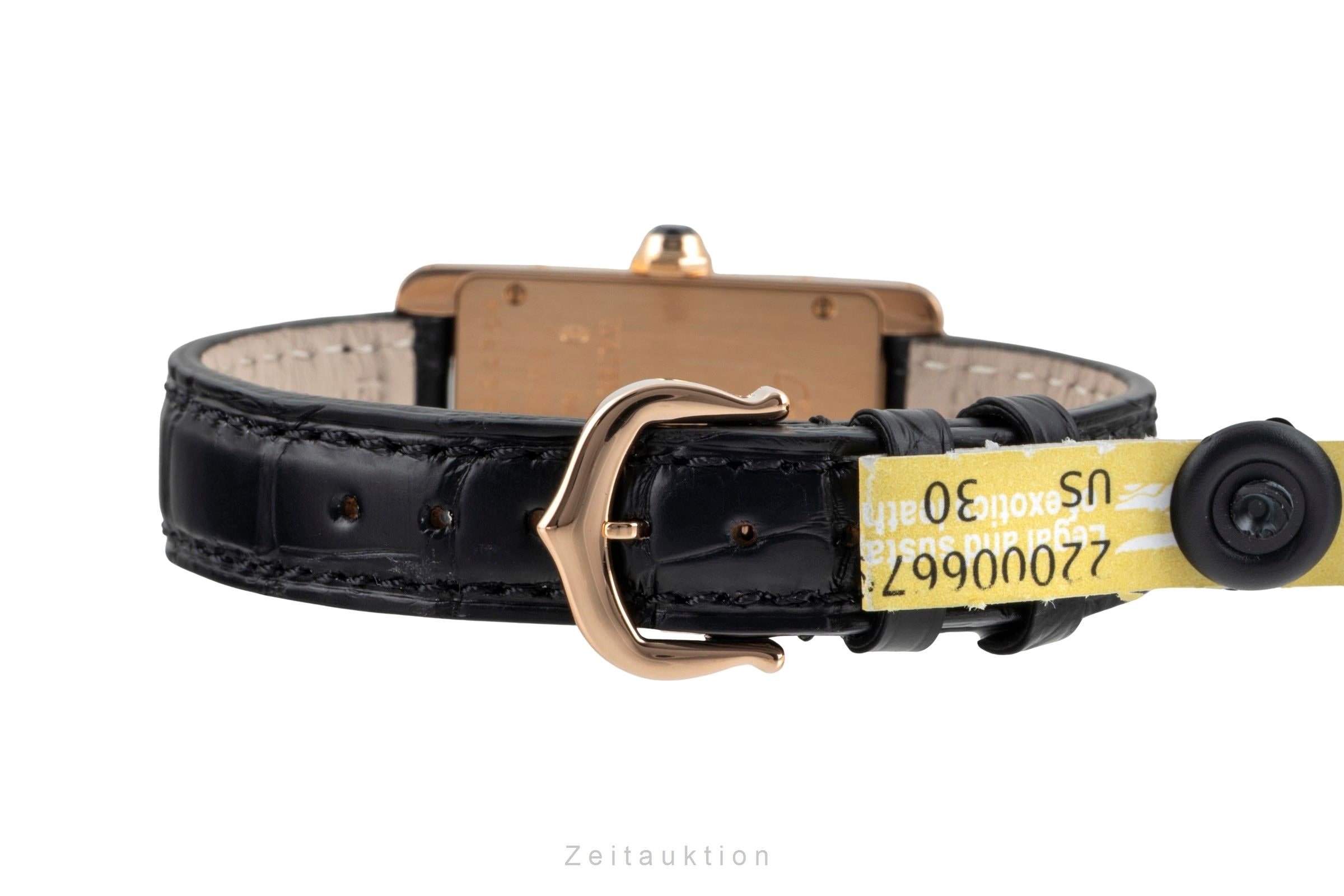 Cartier Tank Américaine oro rosado de 18 quilates cuarzo reloj para damas  W2607456 LP: 12900EUR  [2506812]