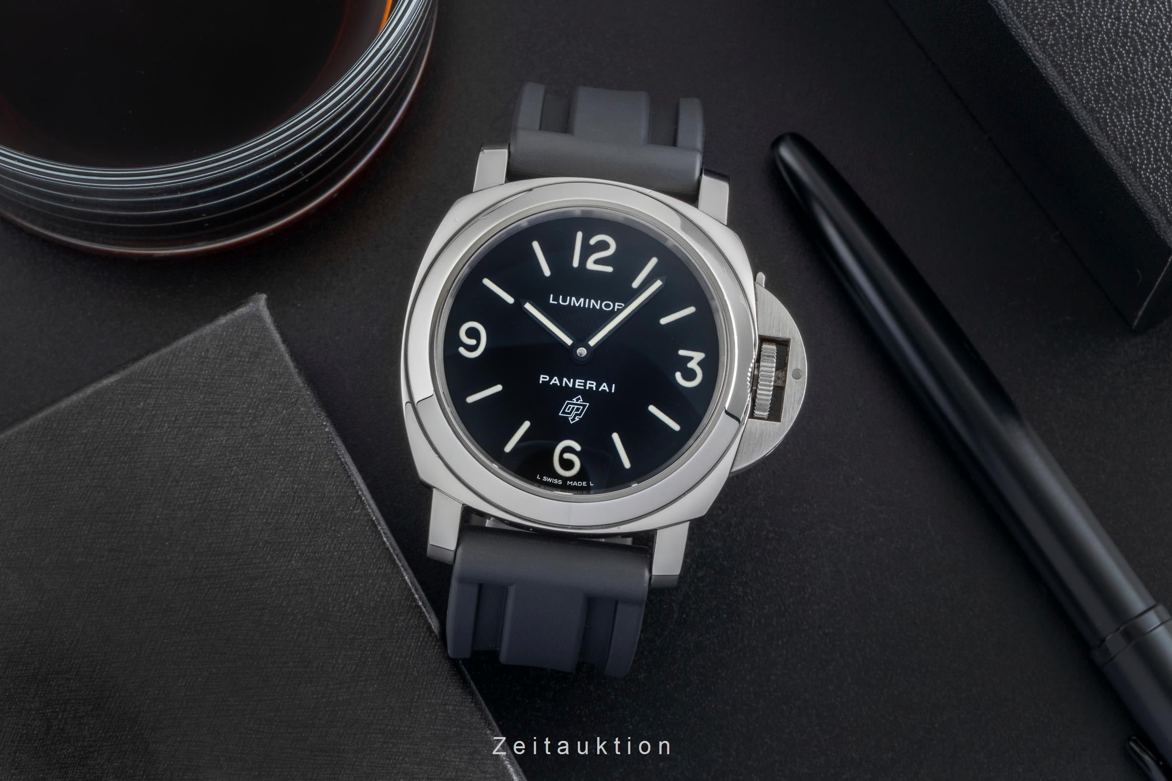 Panerai Luminor  acero cuerda manual reloj para caballeros PAM00000  [2506813]