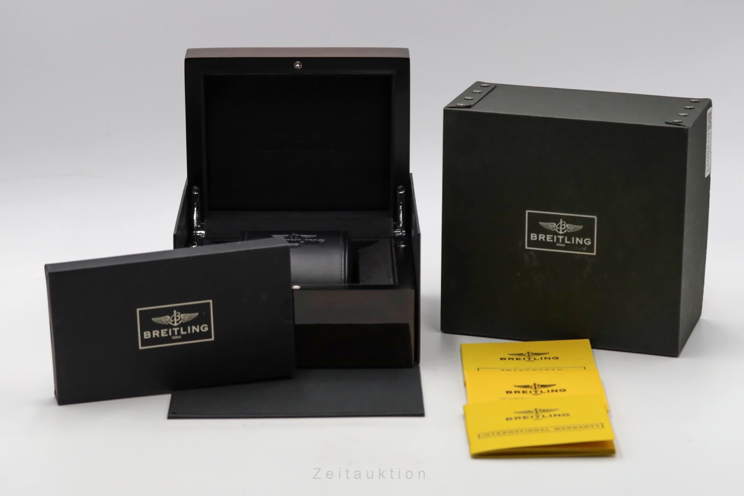 Breitling Transocean 18k Rotgold Automatik Ref. R10360 Box und Papiere 2017  [2506819]