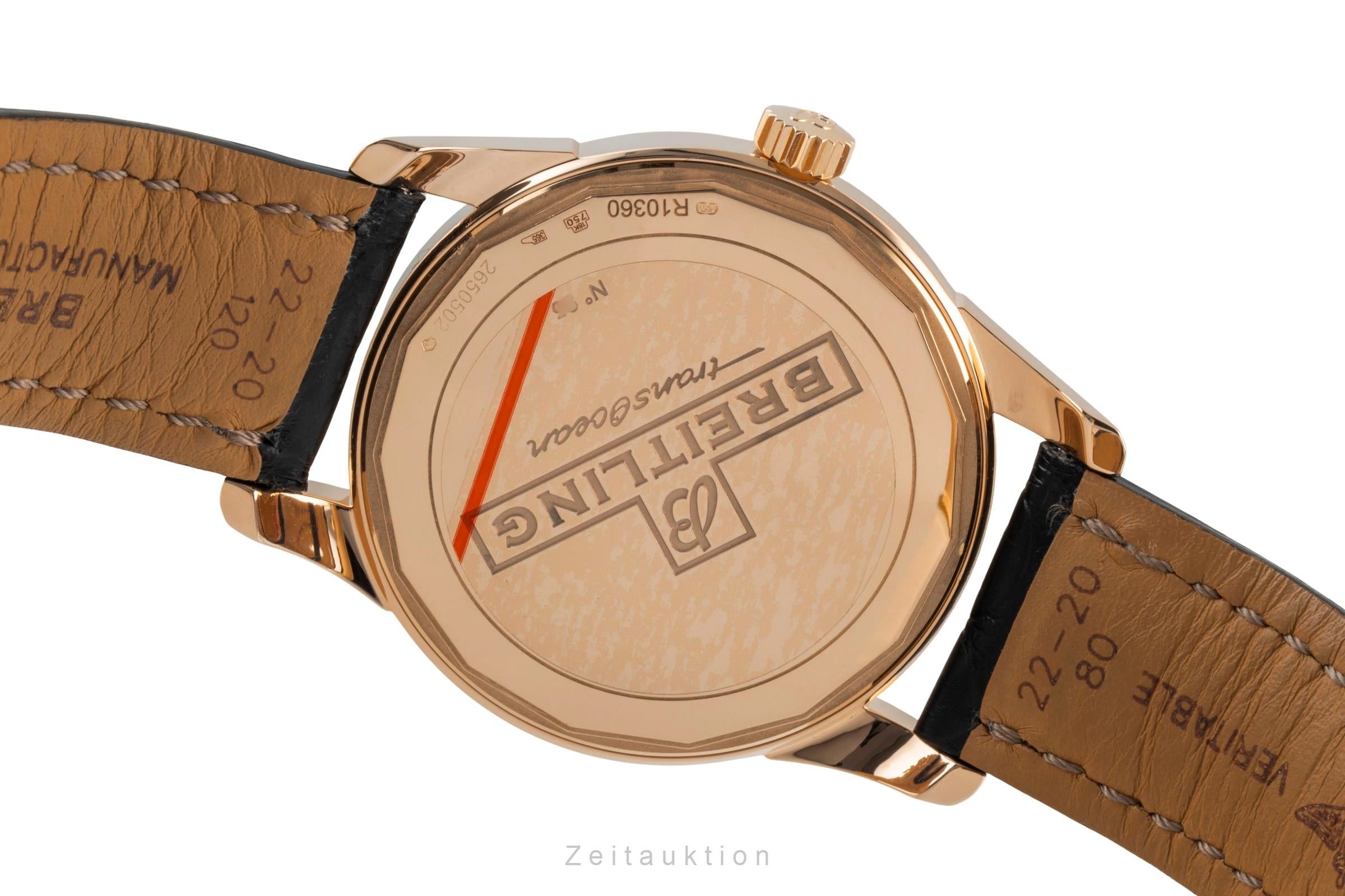 Breitling Transocean 18k Rotgold Automatik Ref. R10360 Box und Papiere 2017  [2506819]