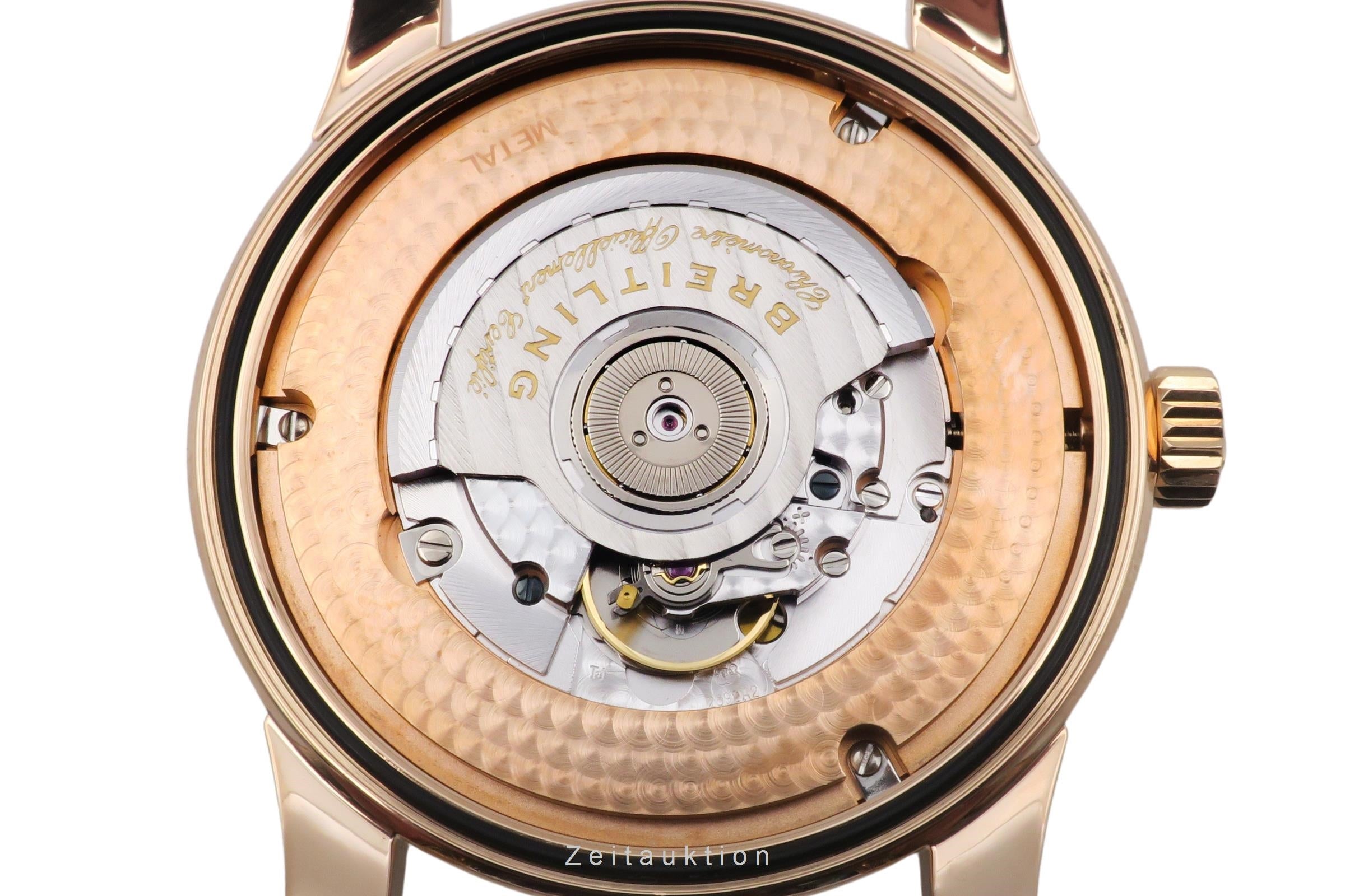Breitling Transocean 18k Rotgold Automatik Ref. R10360 Box und Papiere 2017  [2506819]