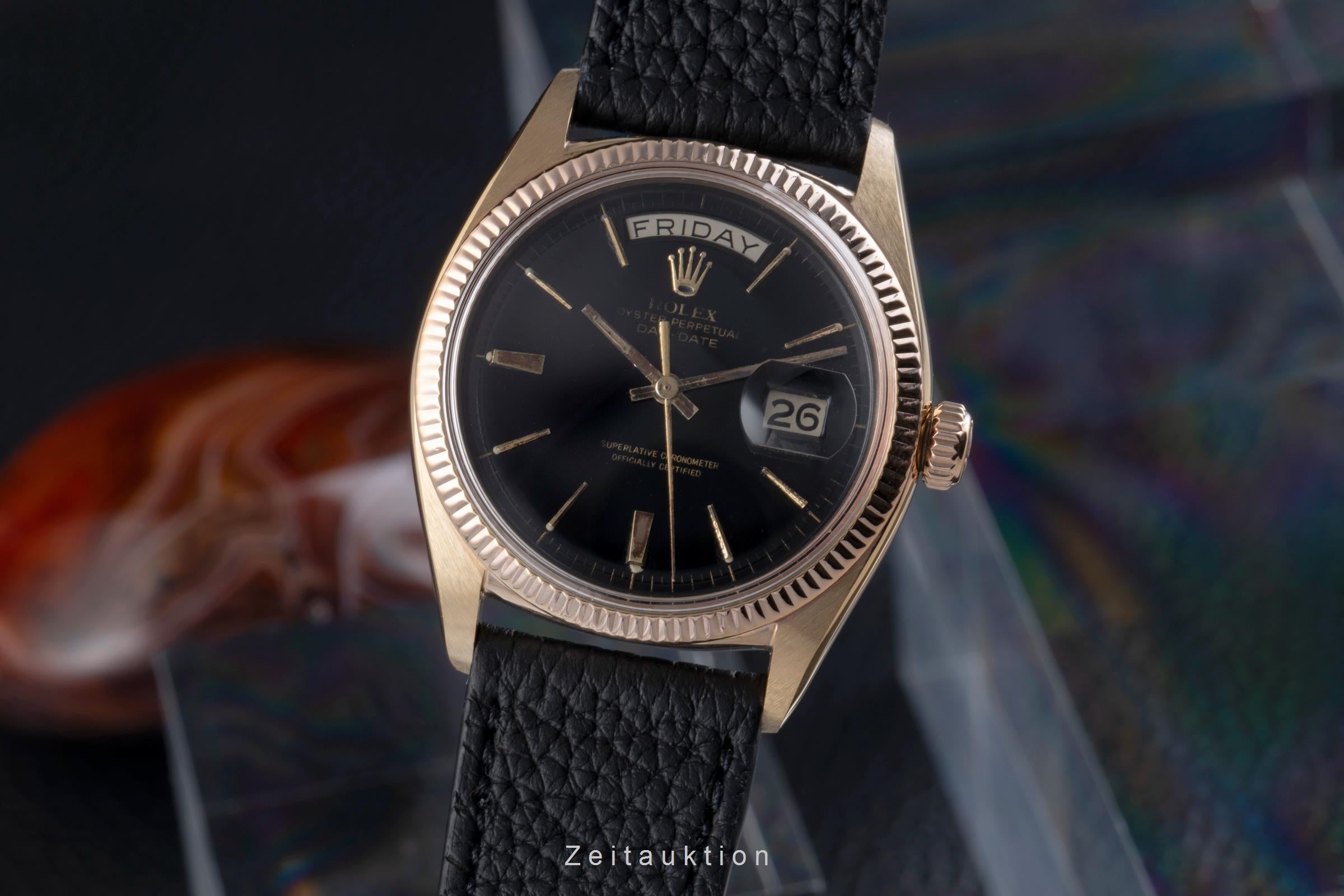 Rolex Day-Date 18K (0,750) Gold Automatik Herrenuhr Oyster Perpetual Ref. 6611B  [2506820]