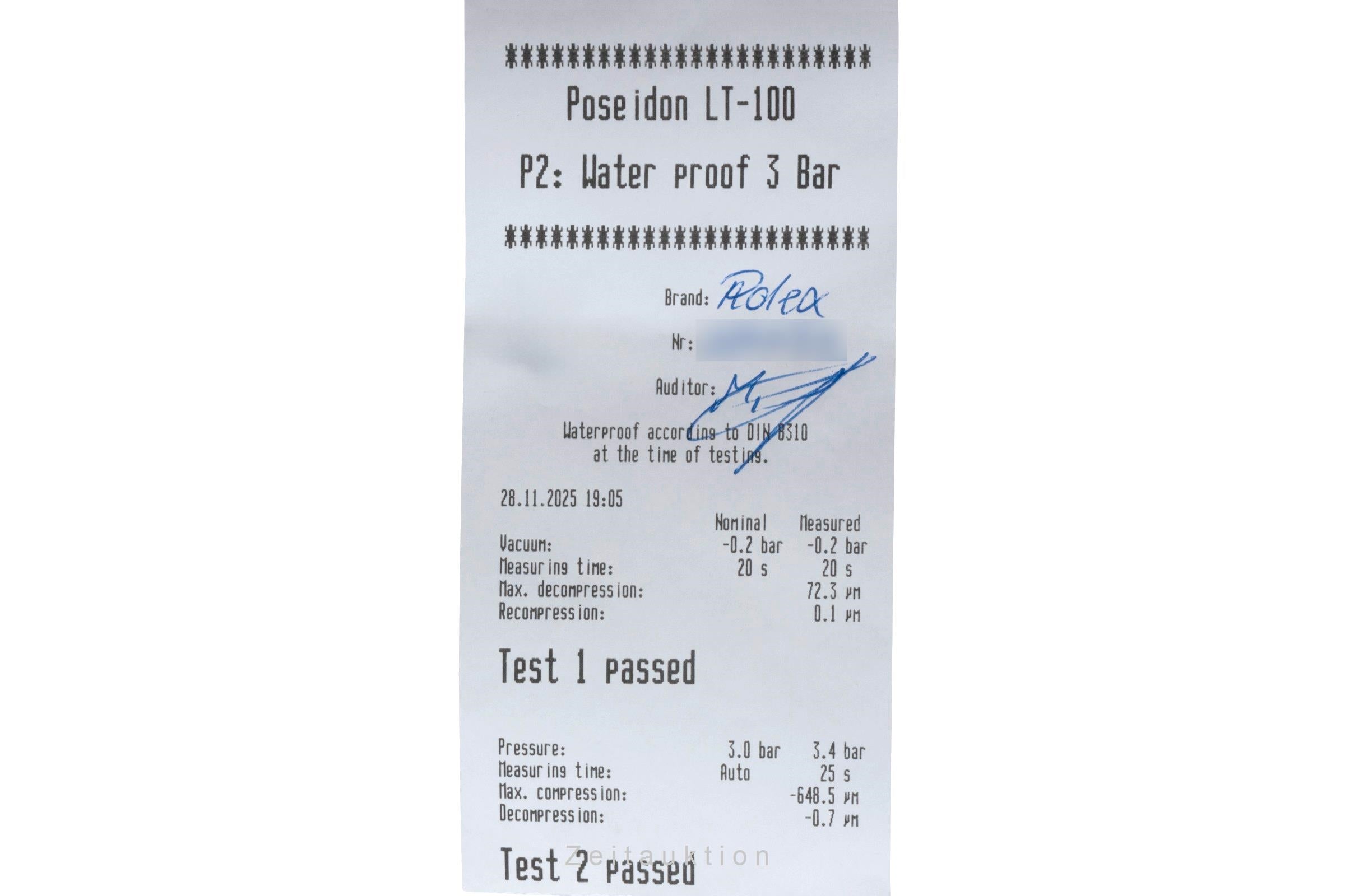 Rolex Day-Date 18K (0,750) Gold Automatik Herrenuhr Oyster Perpetual Ref. 6611B  [2506820]