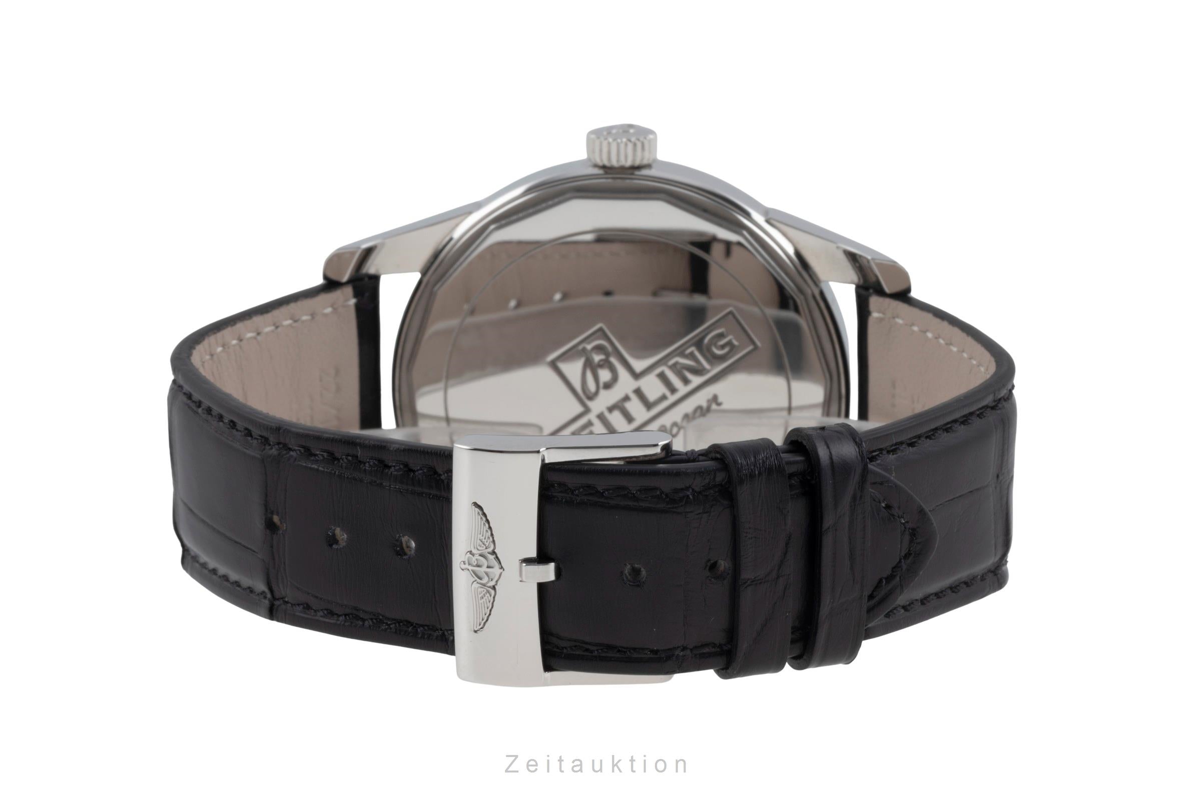 Breitling Transocean acero automático reloj para caballeros A1036012/G721	  [2506822]