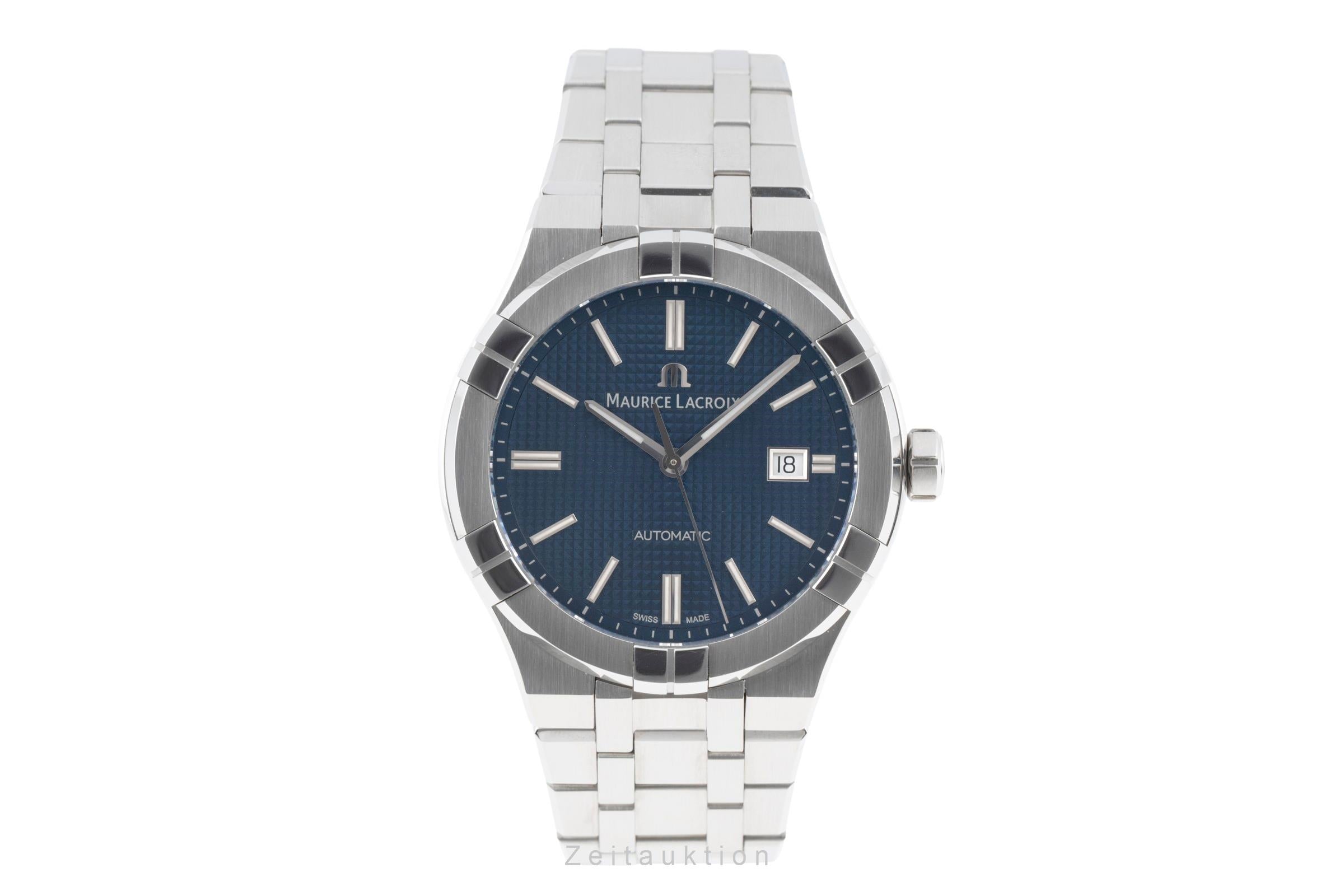 Maurice Lacroix Aikon acero automático reloj para caballeros AI6008-SS002-430 LP: 2250EUR  [2506823]