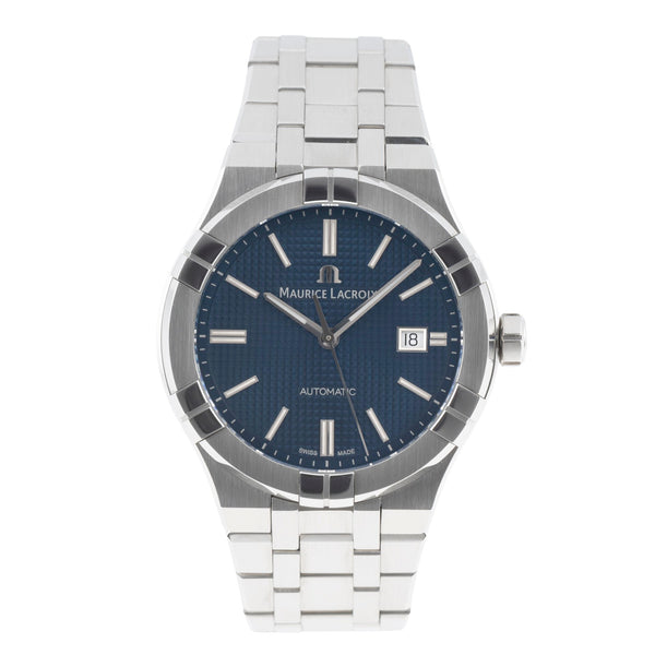 Maurice Lacroix Aikon acero automático reloj para caballeros AI6008-SS002-430 LP: 2250EUR  [2506823]