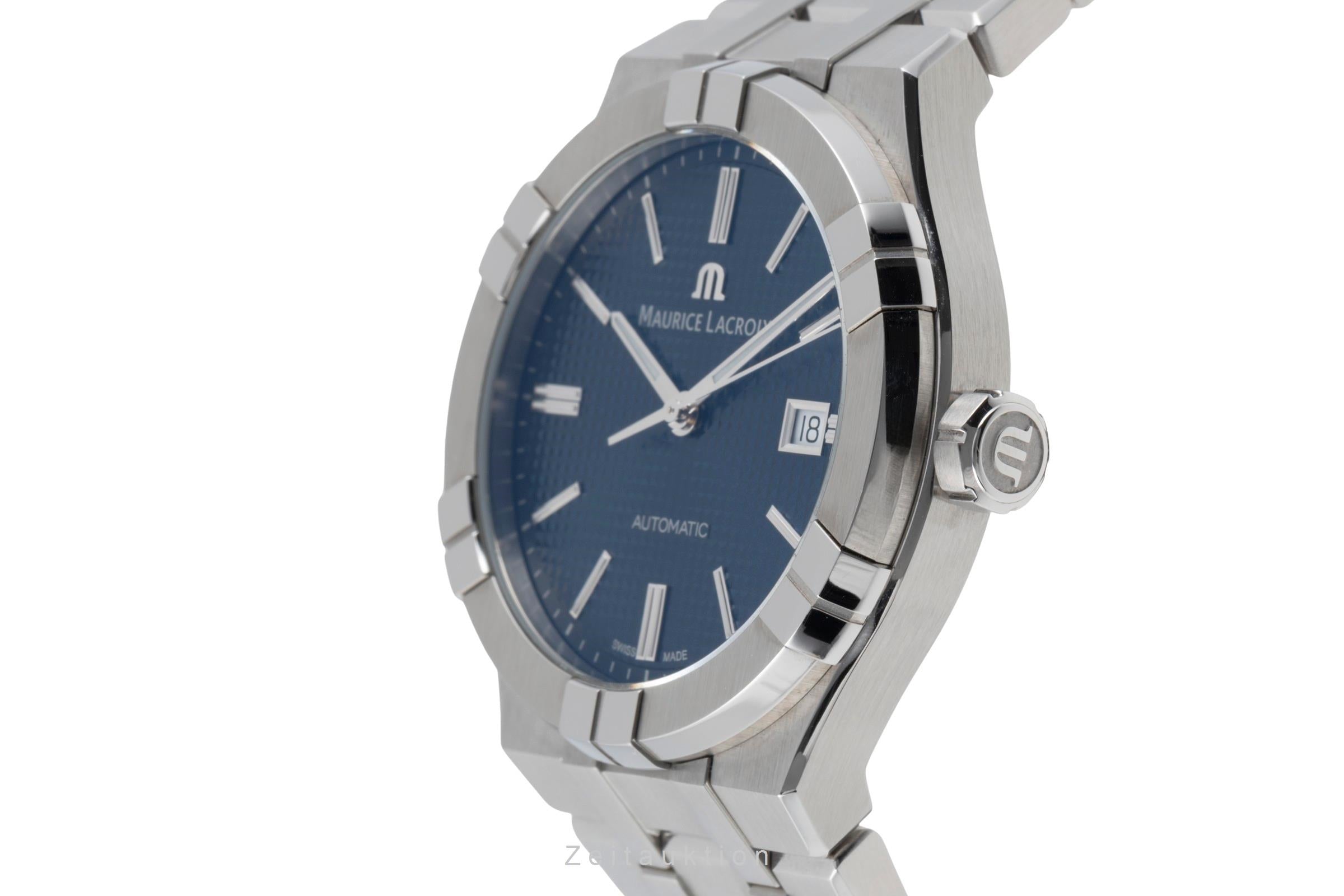 Maurice Lacroix Aikon acero automático reloj para caballeros AI6008-SS002-430 LP: 2250EUR  [2506823]
