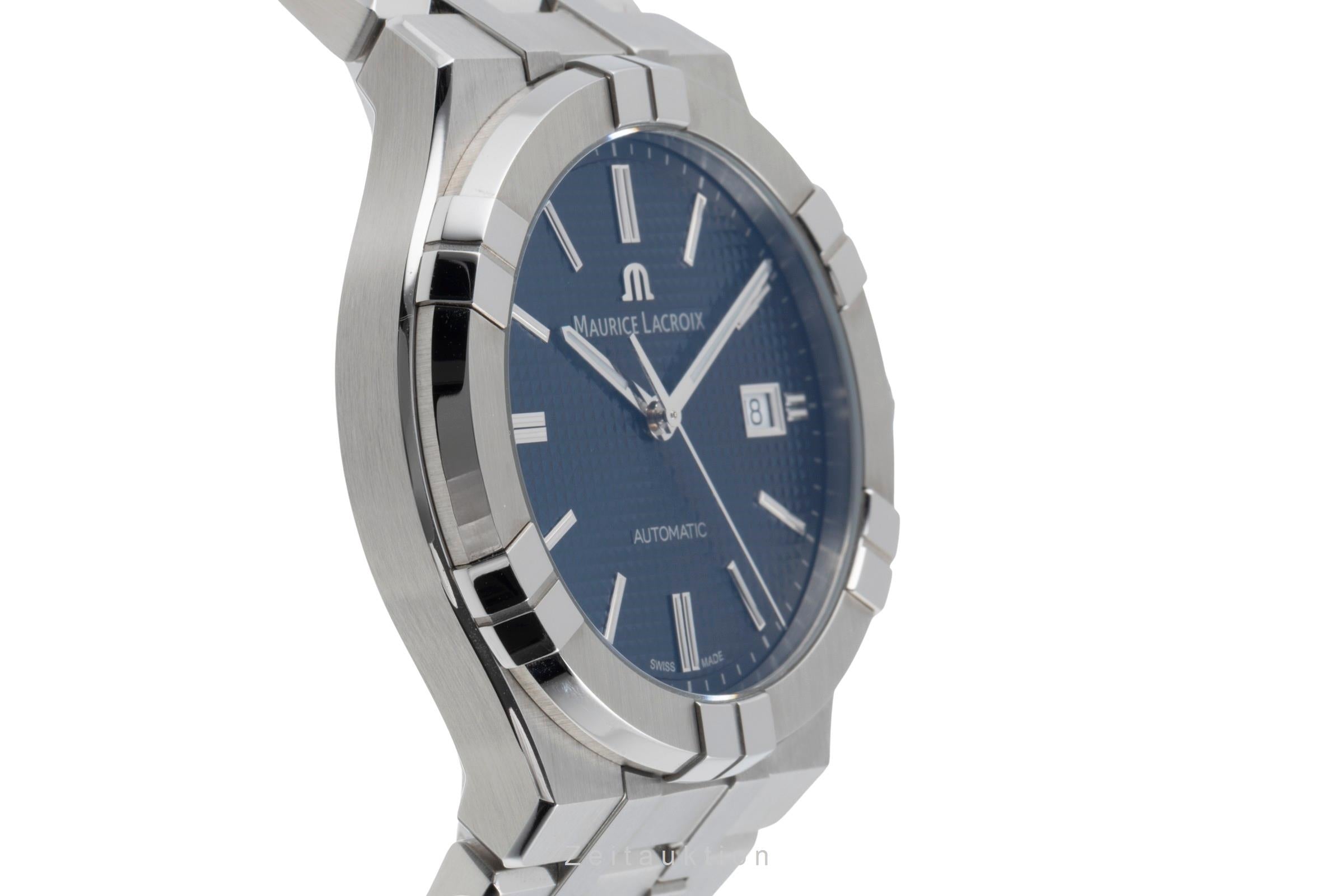 Maurice Lacroix Aikon acero automático reloj para caballeros AI6008-SS002-430 LP: 2250EUR  [2506823]