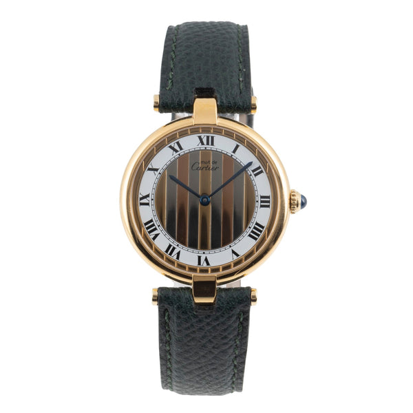 Cartier Vermeil argento dorato quarzo unisex 590003  [2506824]