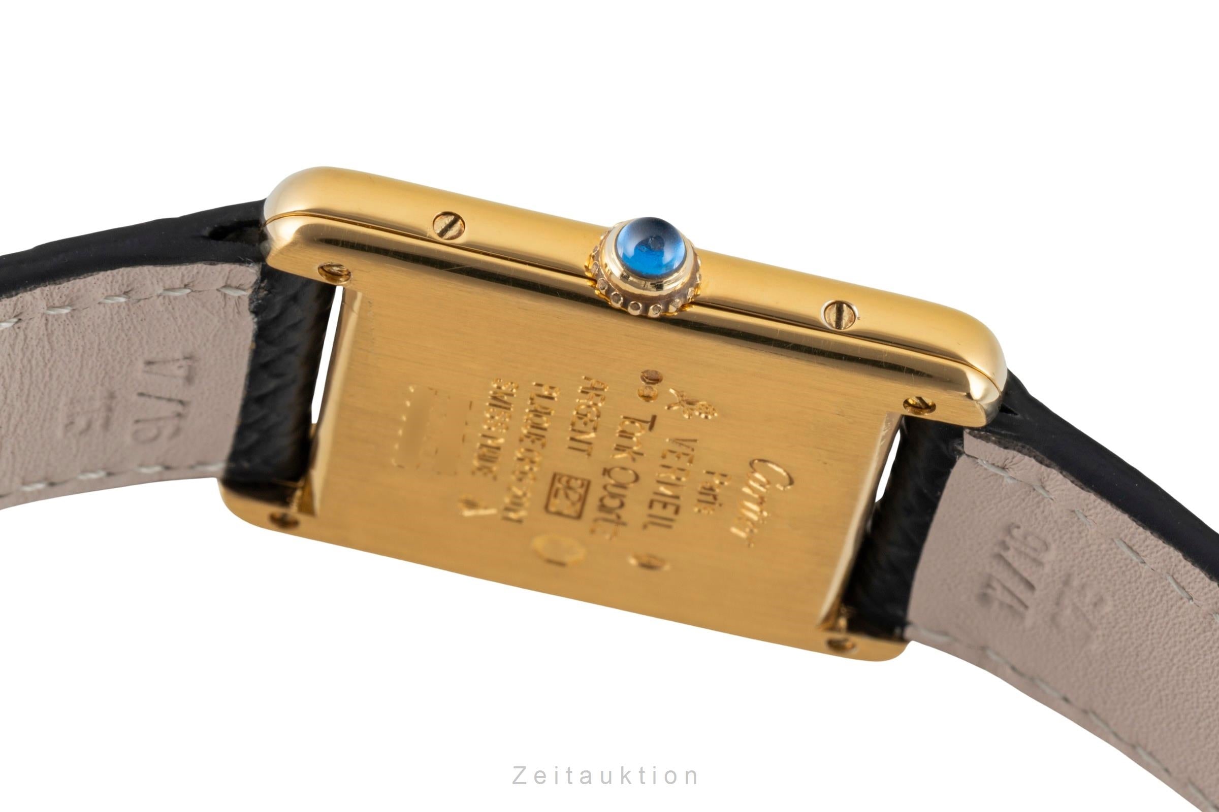 Cartier Vermeil silver-gilt quartz Kal. 90 Ref. 590005 | 2506826