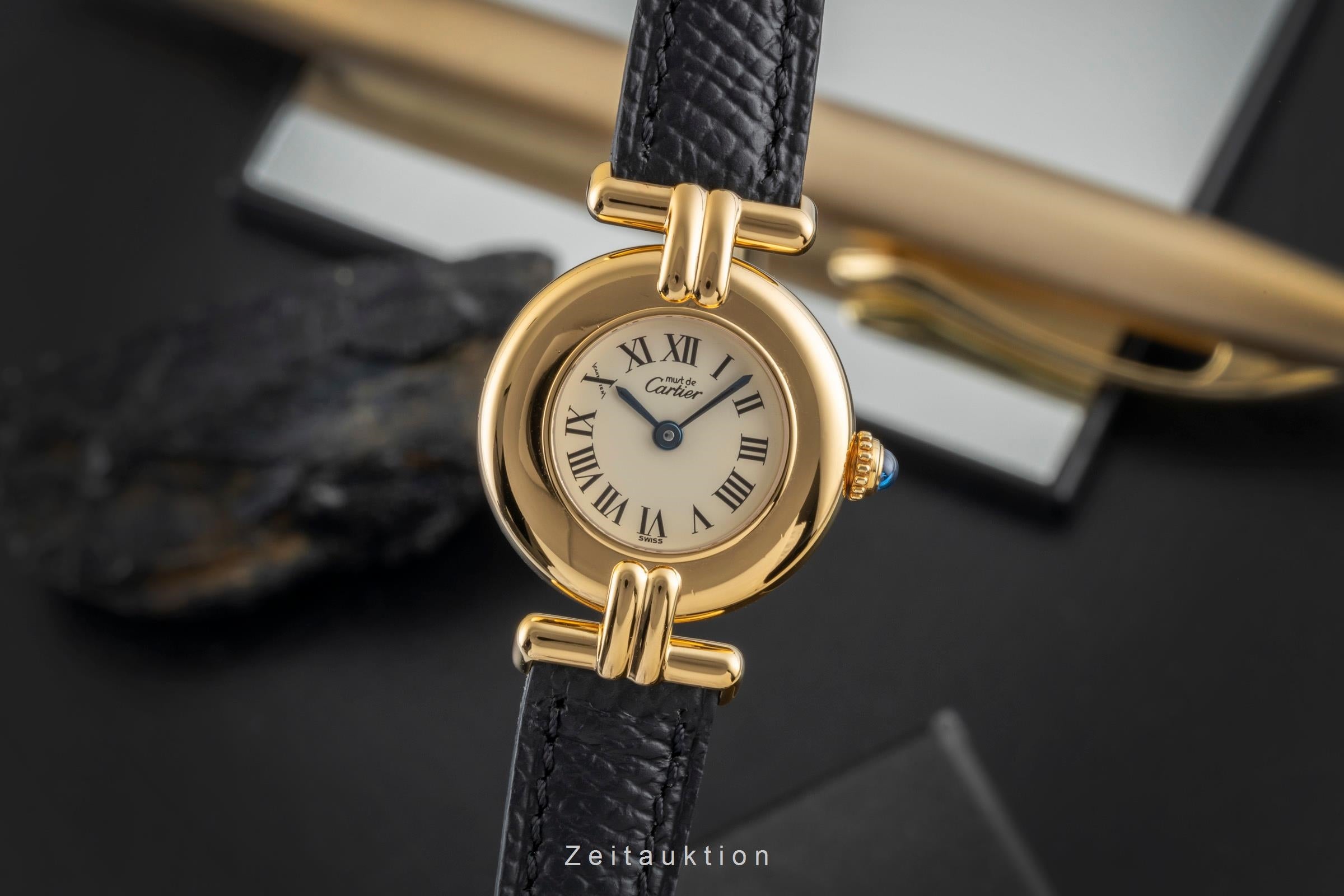 Cartier Vermeil silver-gilt quartz women's watch 590002  [2506827]