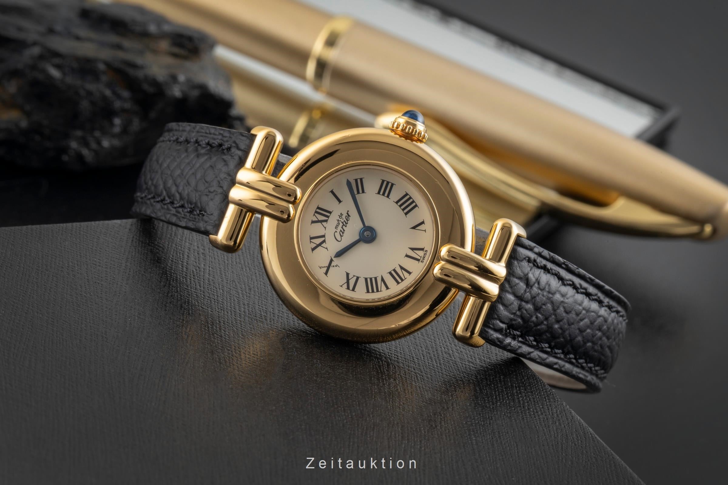 Cartier Vermeil silver-gilt quartz women's watch 590002  [2506827]