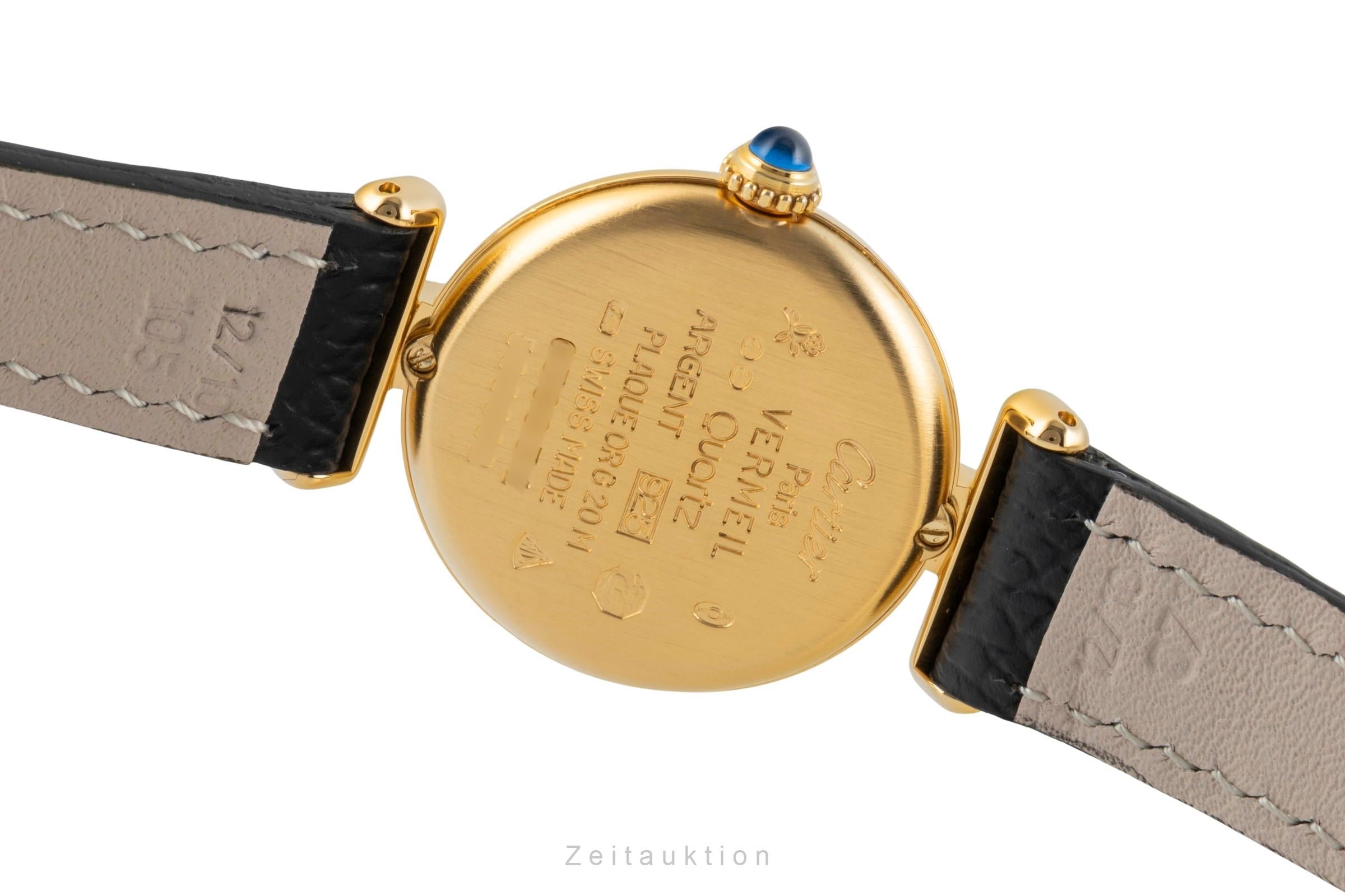 Cartier Vermeil silver-gilt quartz women's watch 590002  [2506827]