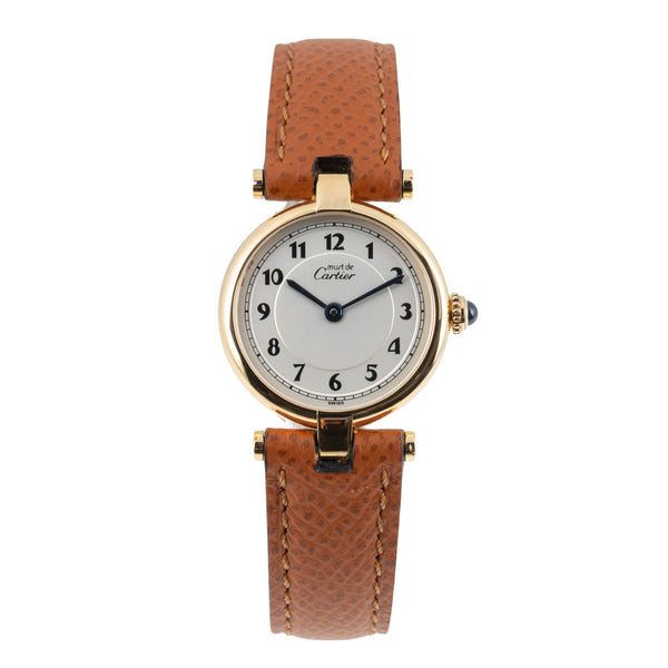 Cartier must Vendome Louis Cartier SM Vermeil 925 Silber Ref. W1005354  [2506828]