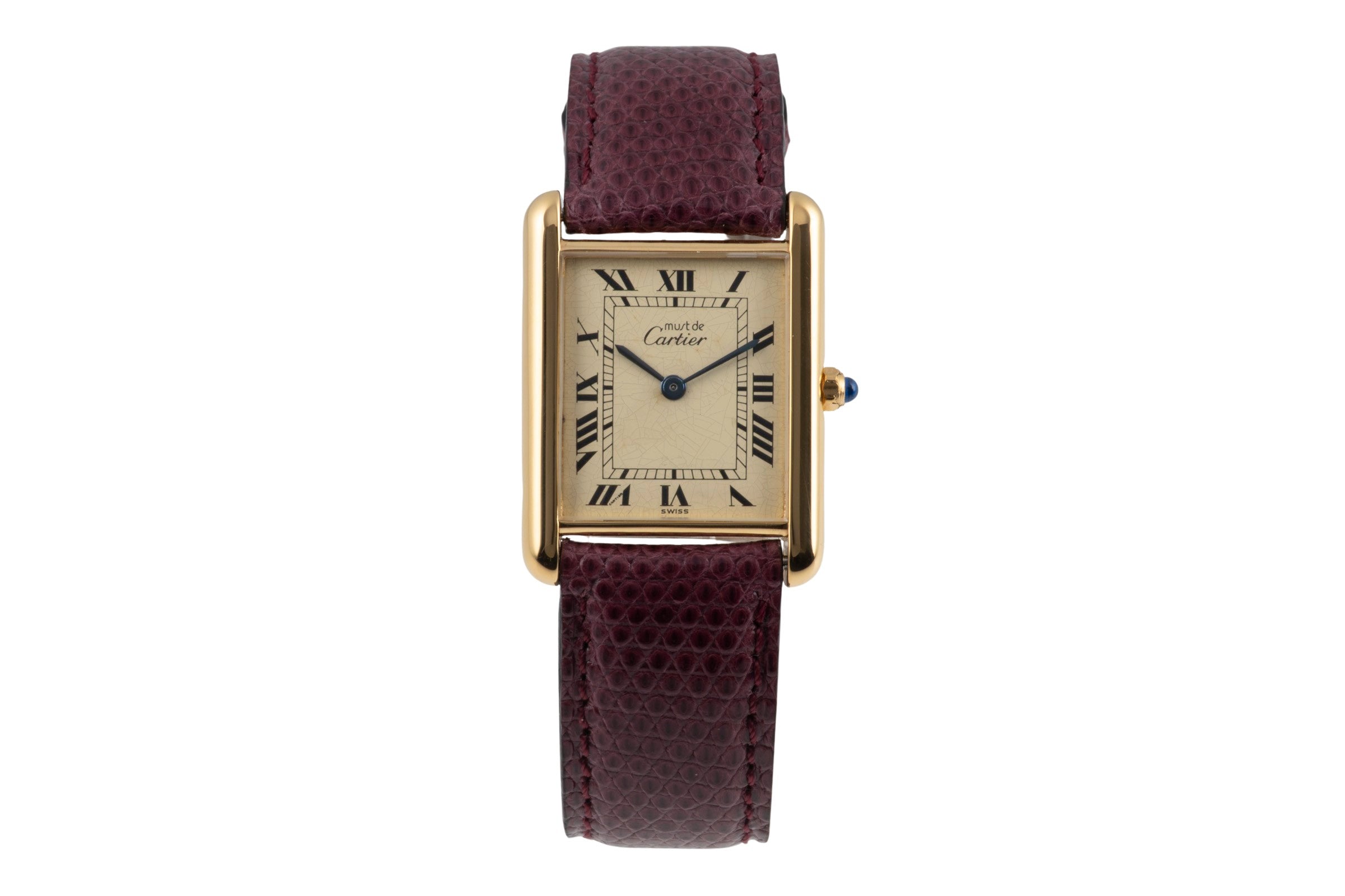 Cartier Tank Silber vergoldet  unisex Ref. 681006 Klassiker [2506829]
