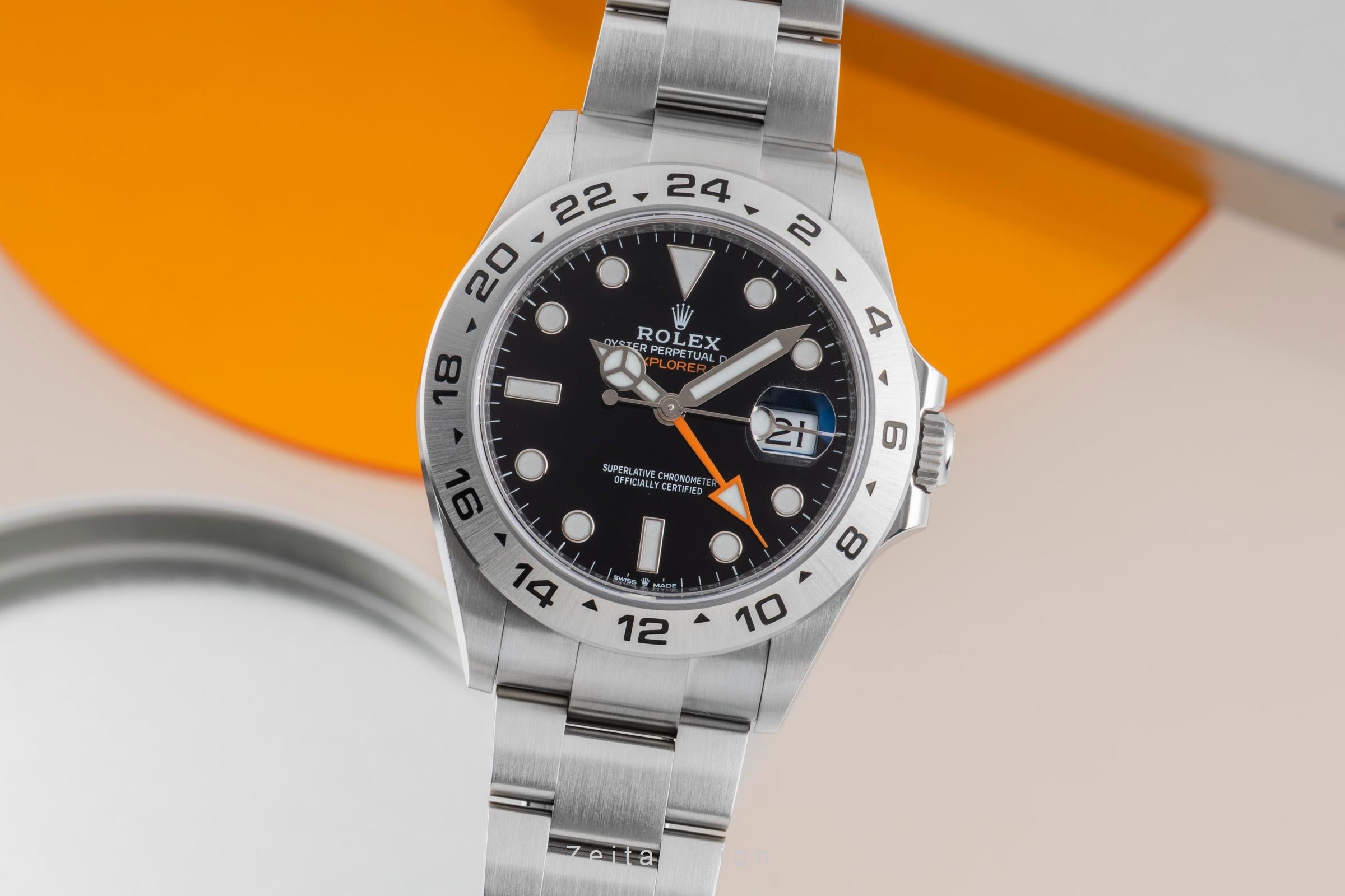 Rolex Explorer II Automatik Edelstahl Herrenuhr Ref. 226570 Box & Papiere 2024 [2506830]