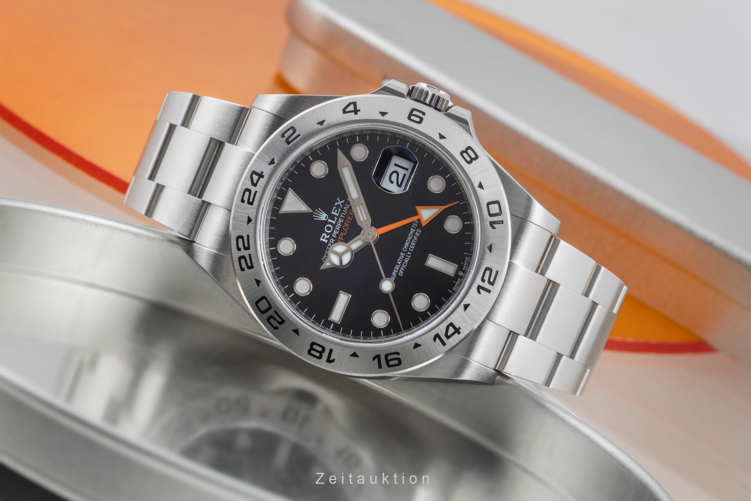 Rolex Explorer II Automatik Edelstahl Herrenuhr Ref. 226570 Box & Papiere 2024 [2506830]