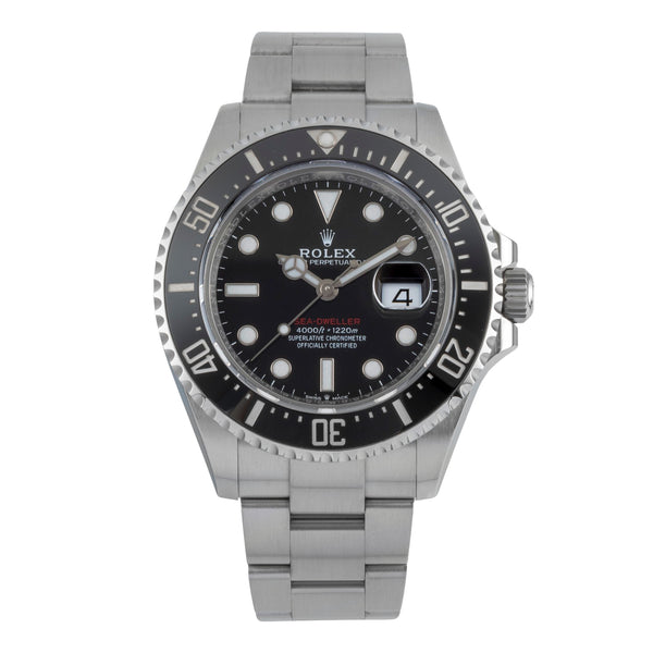 Rolex Sea-Dweller "Single Red" Stahl Herrenuhr Ref. 126600 Box & Papiere 2019 [2506834]