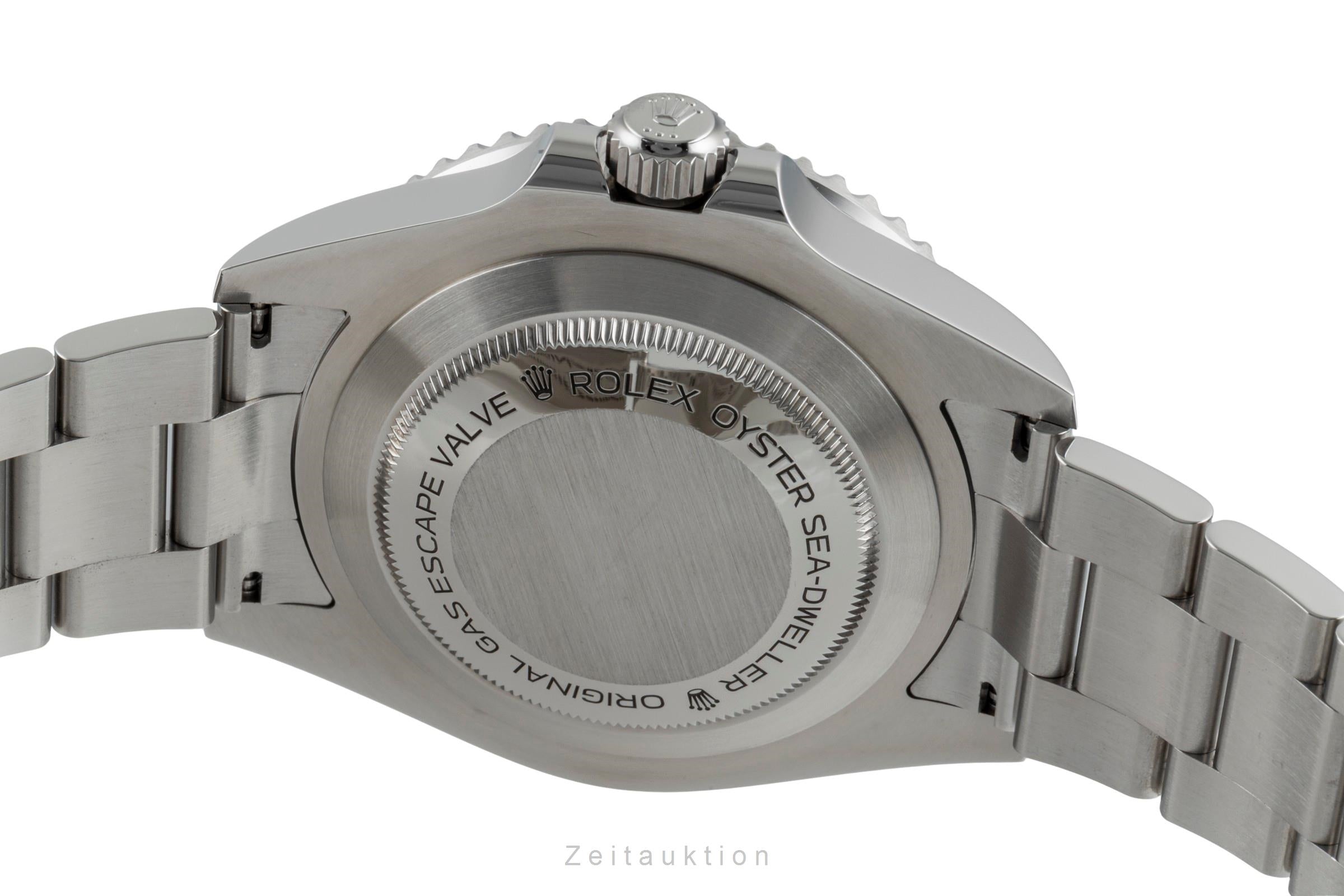 Rolex Sea-Dweller "Single Red" Stahl Herrenuhr Ref. 126600 Box & Papiere 2019 [2506834]