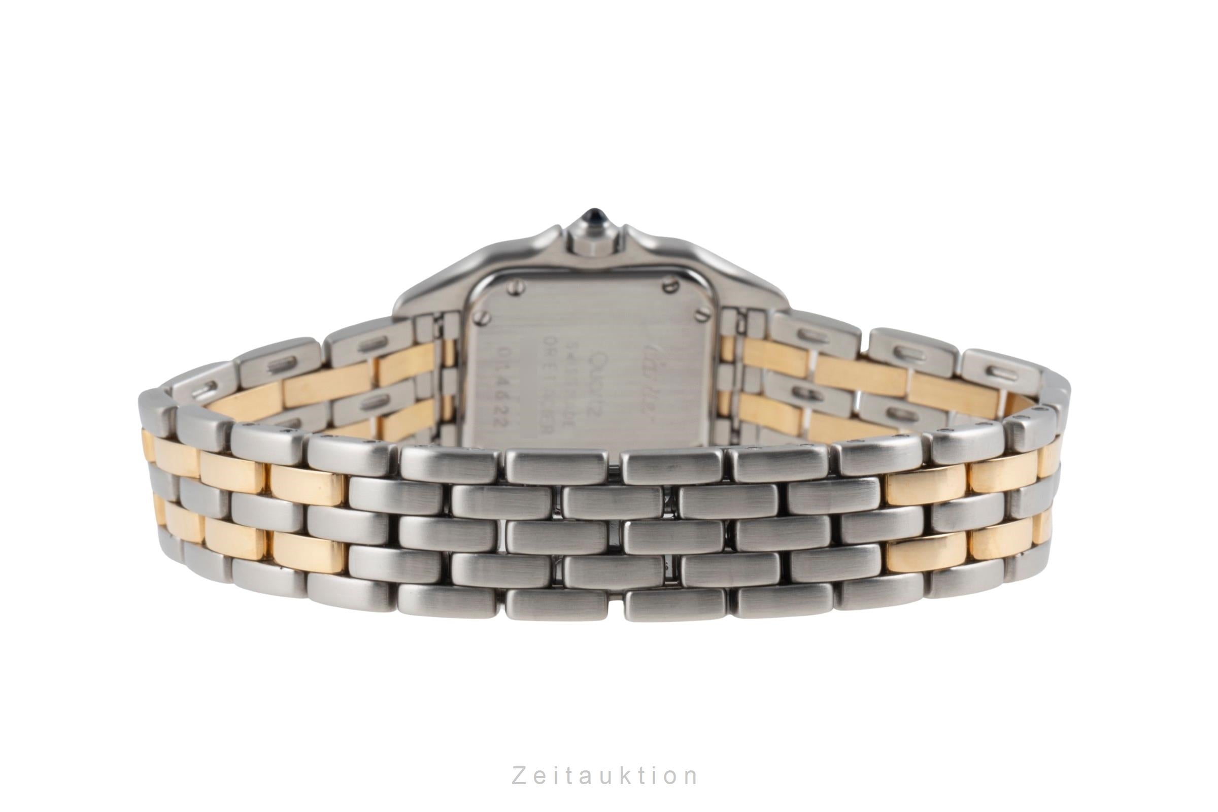 Cartier Panthere acier / or  quartz montre pour femmes W25029B6  [2506836]