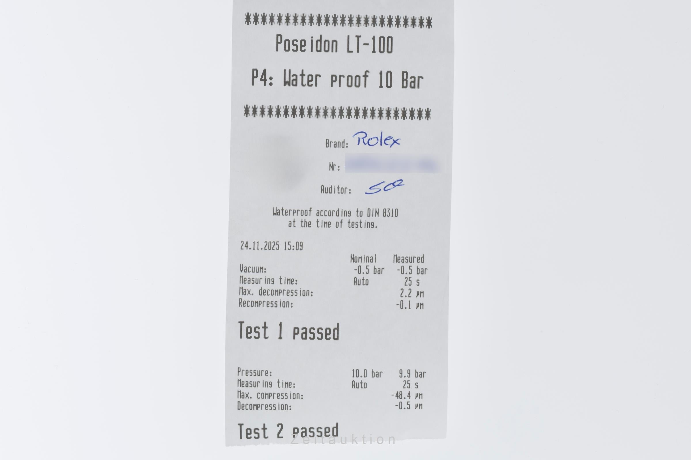 Rolex Datejust acier automatique montre pour hommes 126200  [2506842]