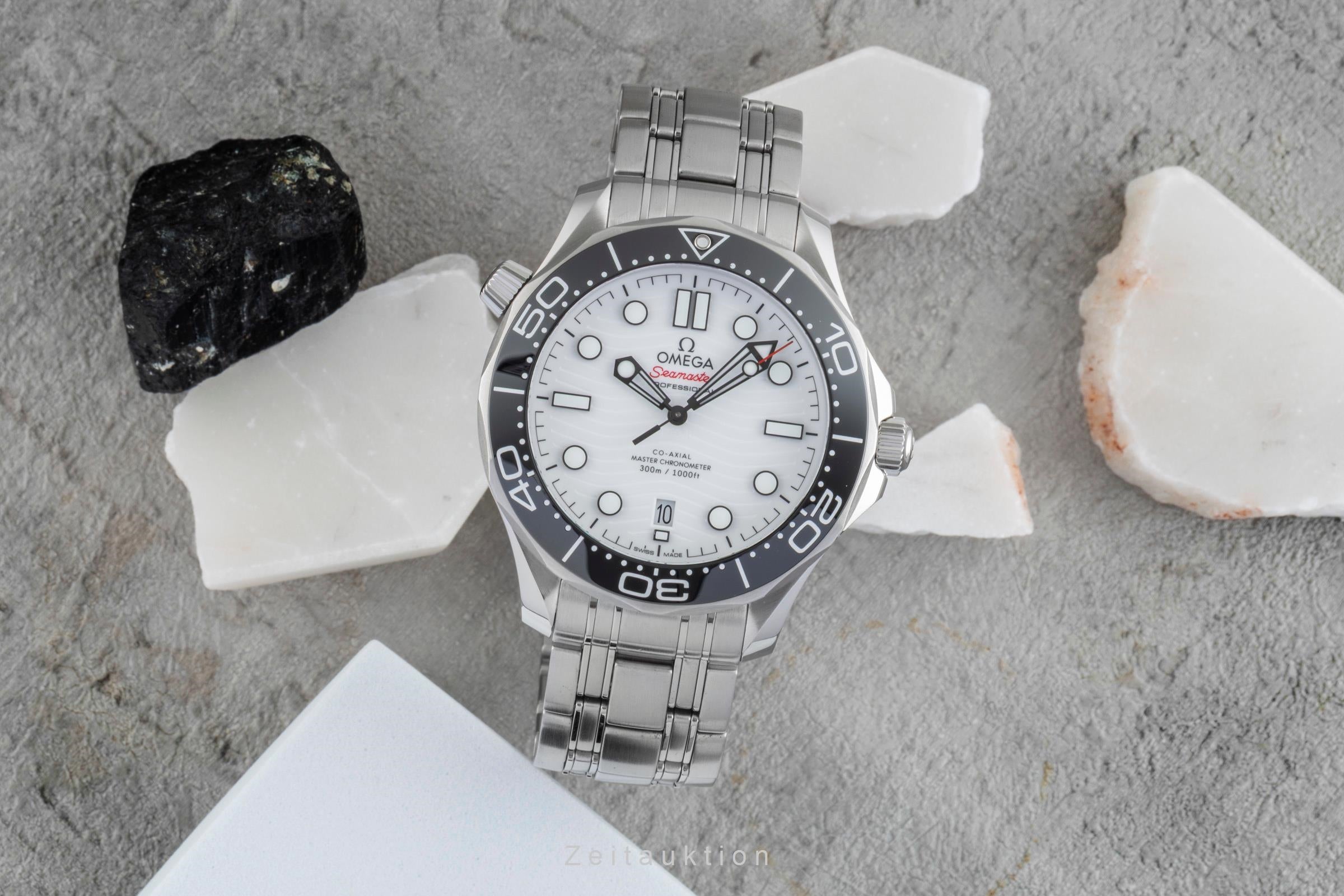 Omega Seamaster acero automático reloj para caballeros 210.30.42.20.04.001 LP: 6500EUR  [2506845]