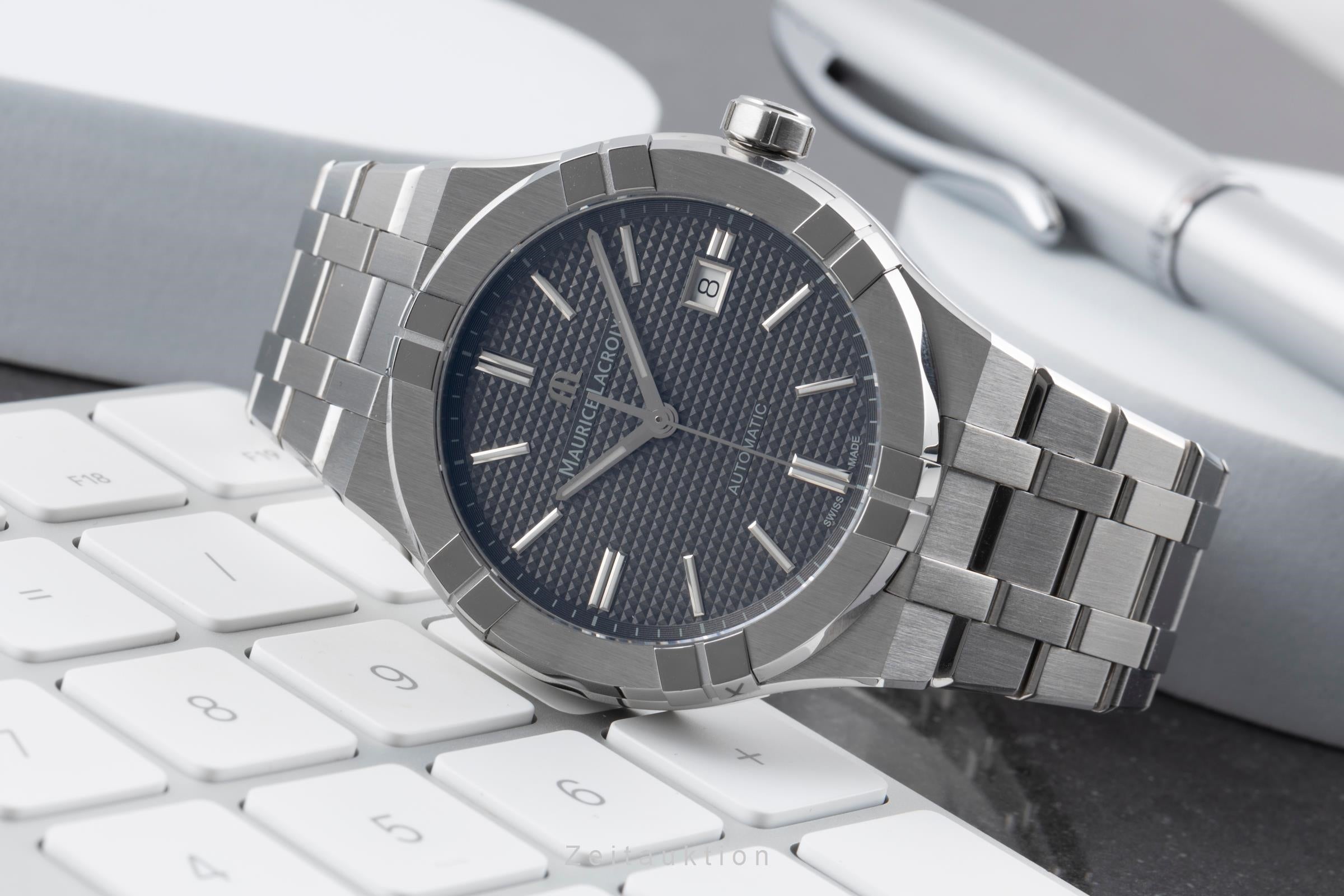 Maurice Lacroix Aikon Stahl Automatik Ref. AI6008-SS009-230-Q B&P 2025 [2506848]