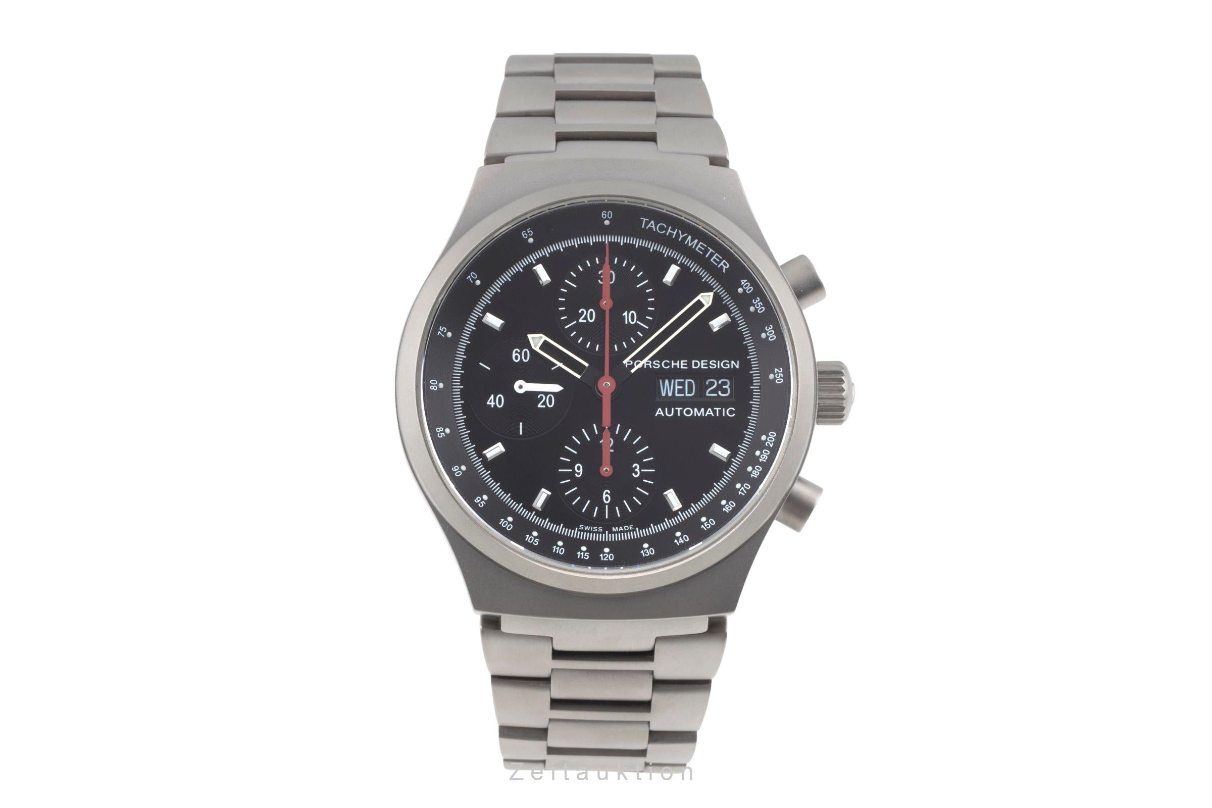 Porsche Design by Eterna chronograph titanium automatic men's watch 674.6625.10  [2506851]