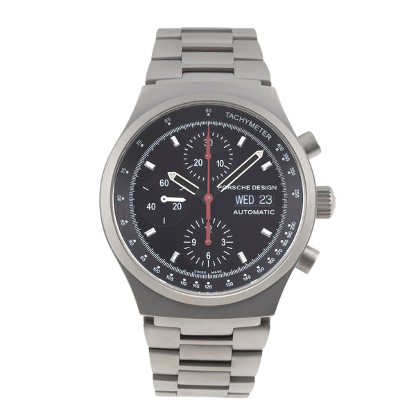 Porsche Design by Eterna chronograph titanium automatic men's watch 674.6625.10  [2506851]