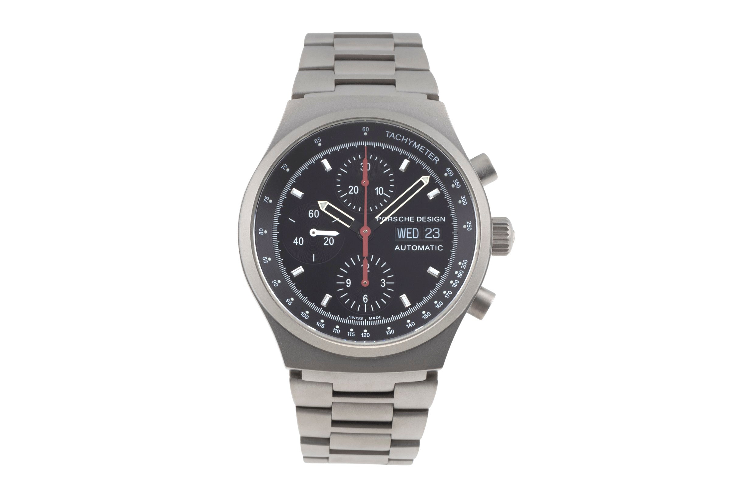 Porsche Design by Eterna chronograph titanium automatic men's watch 674.6625.10  [2506851]