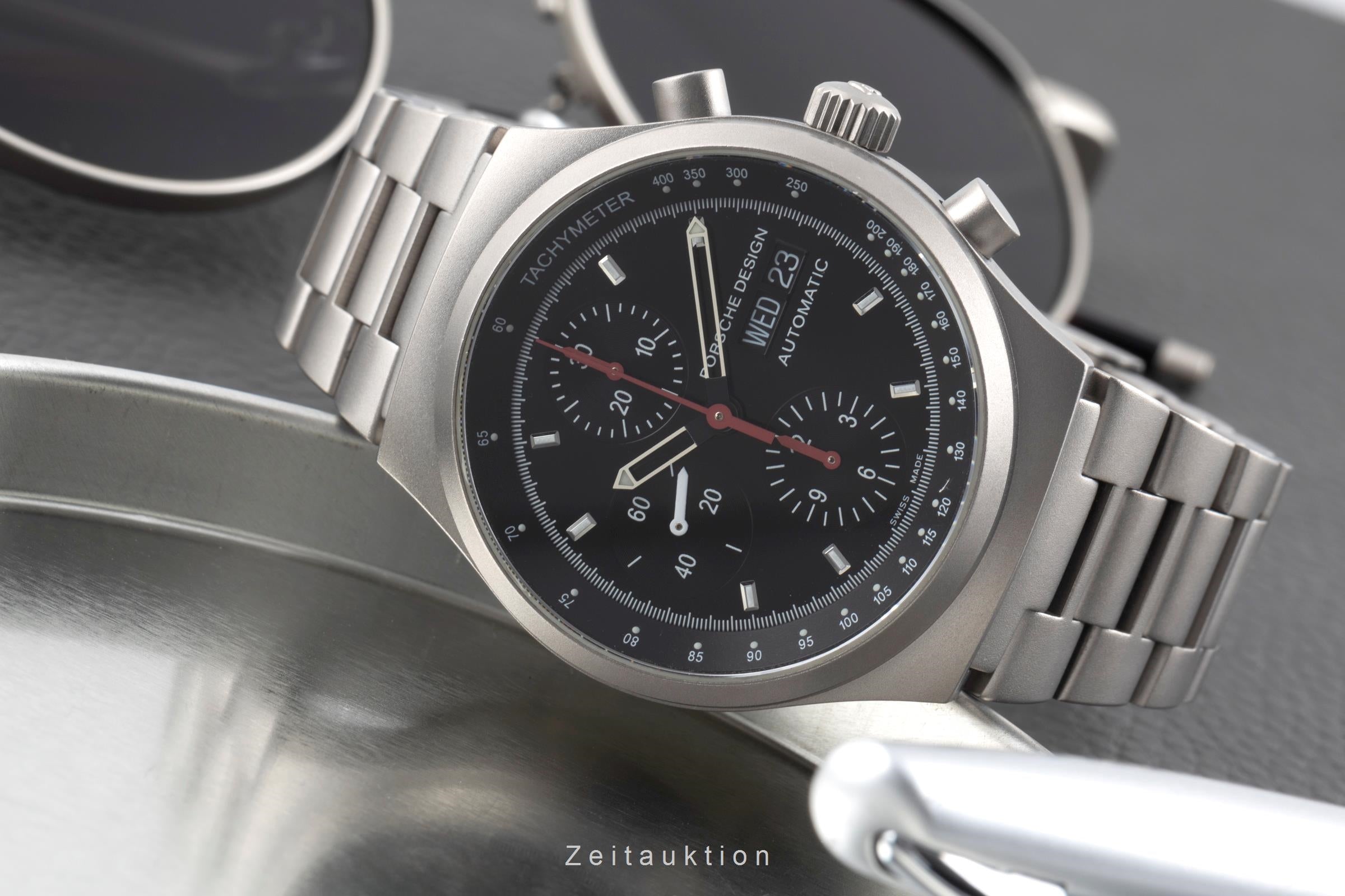 Porsche Design by Eterna chronograph titanium automatic men's watch 674.6625.10  [2506851]