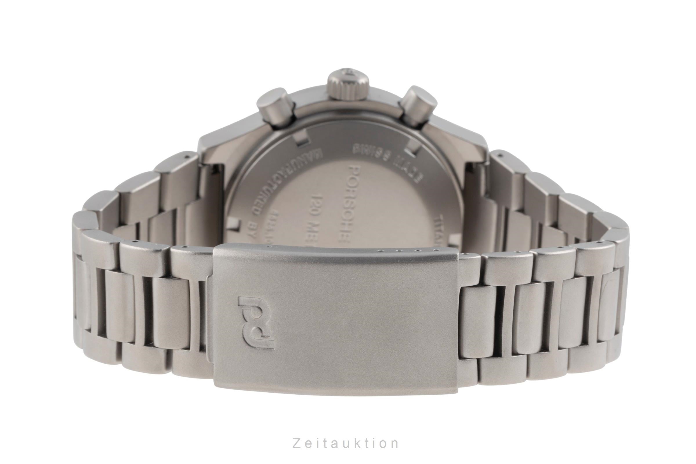 Porsche Design by Eterna chronograph titanium automatic men's watch 674.6625.10  [2506851]