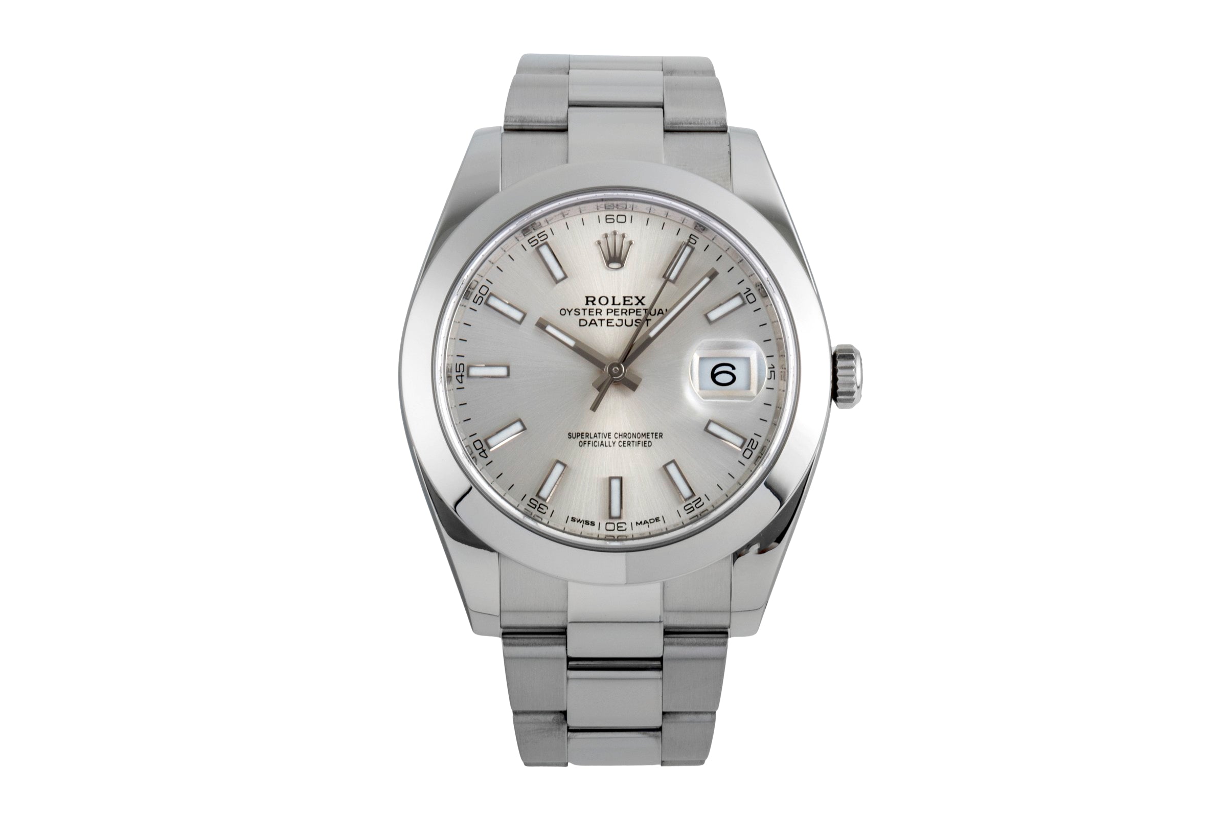 Rolex Datejust steel automatic men's watch 126300  [2506855]
