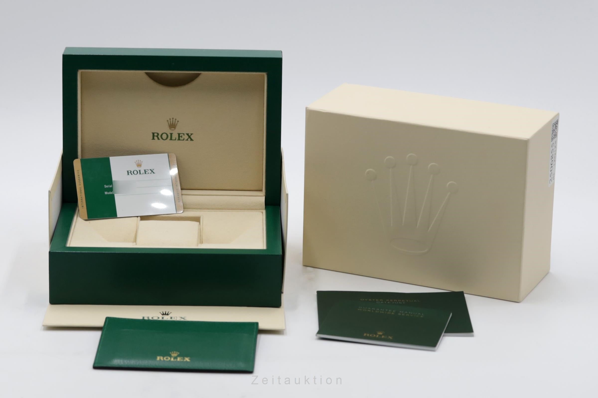 Rolex Datejust 41 Silver Dial Edelstahl Automatik Herrenuhr Ref. 126300 B&P 2018 [2506855]