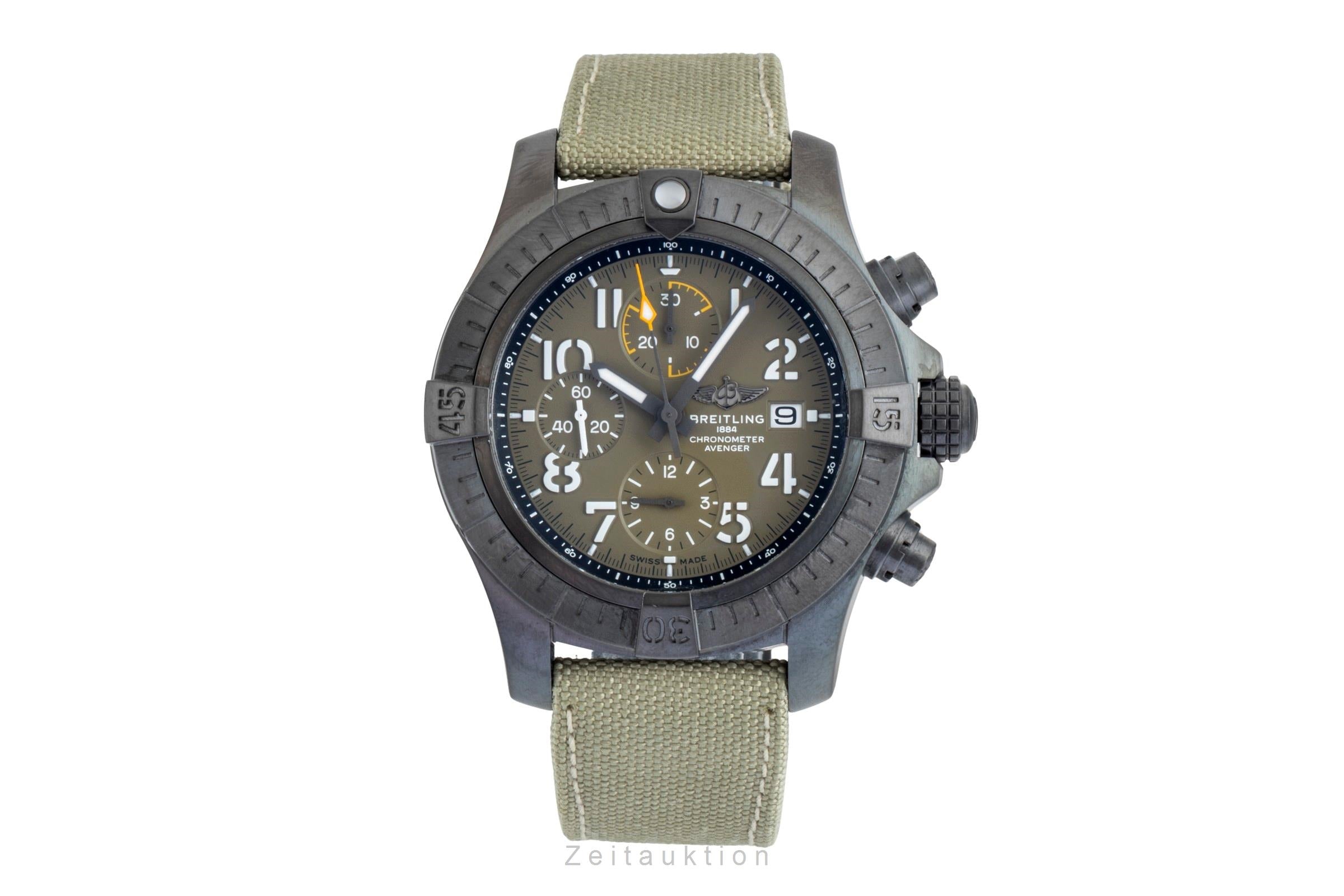 Breitling Avenger Night Mission Chronograph Titan Ref V13317101L1X1 NP: 6550,- € [2506856]
