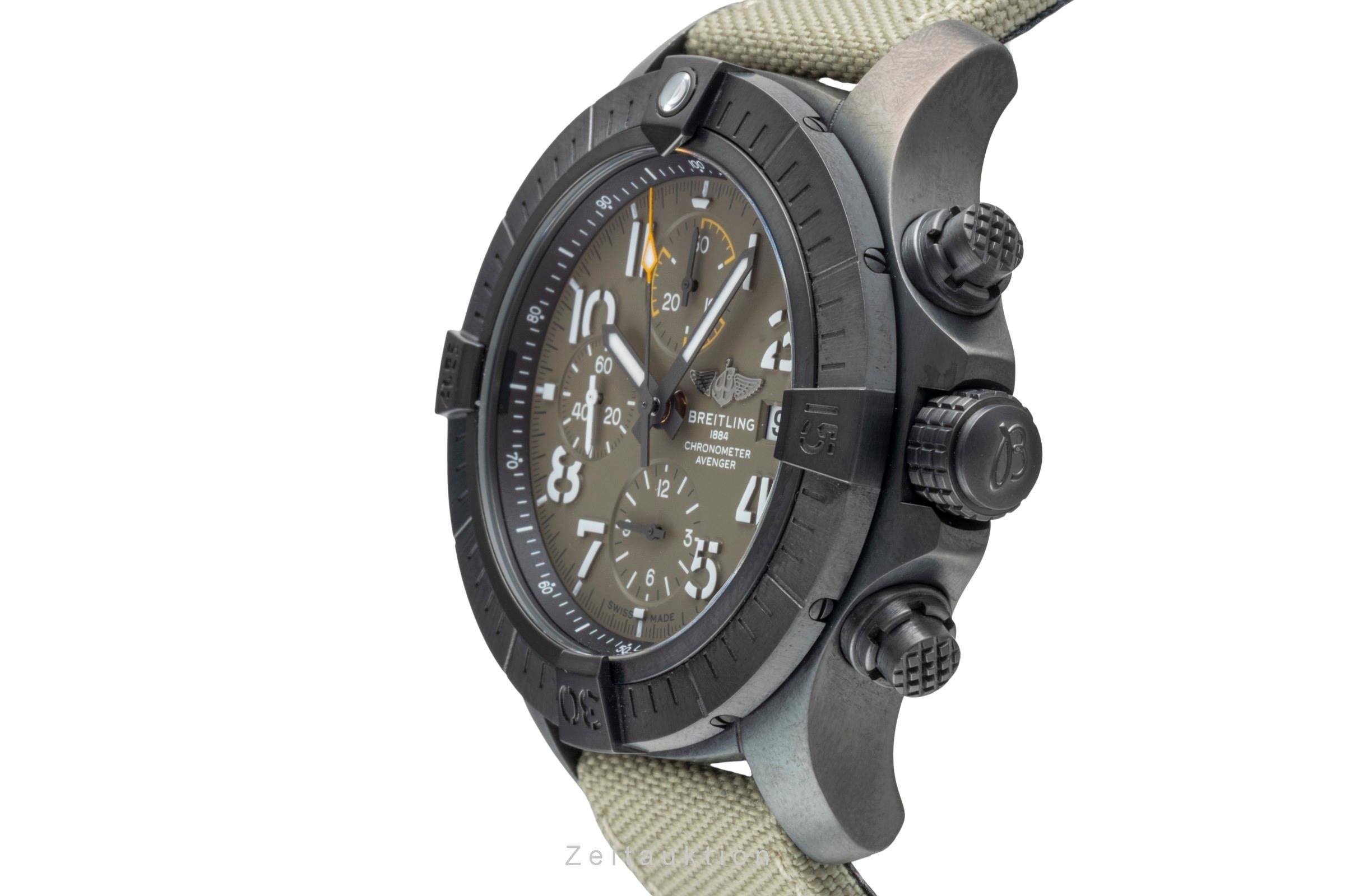 Breitling Avenger Night Mission Chronograph Titan Ref V13317101L1X1 NP: 6550,- € [2506856]