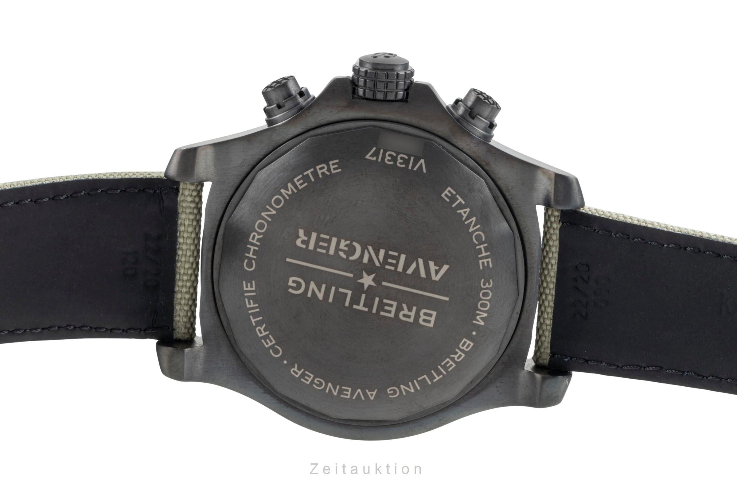 Breitling Avenger Night Mission Chronograph Titan Ref V13317101L1X1 NP: 6550,- € [2506856]