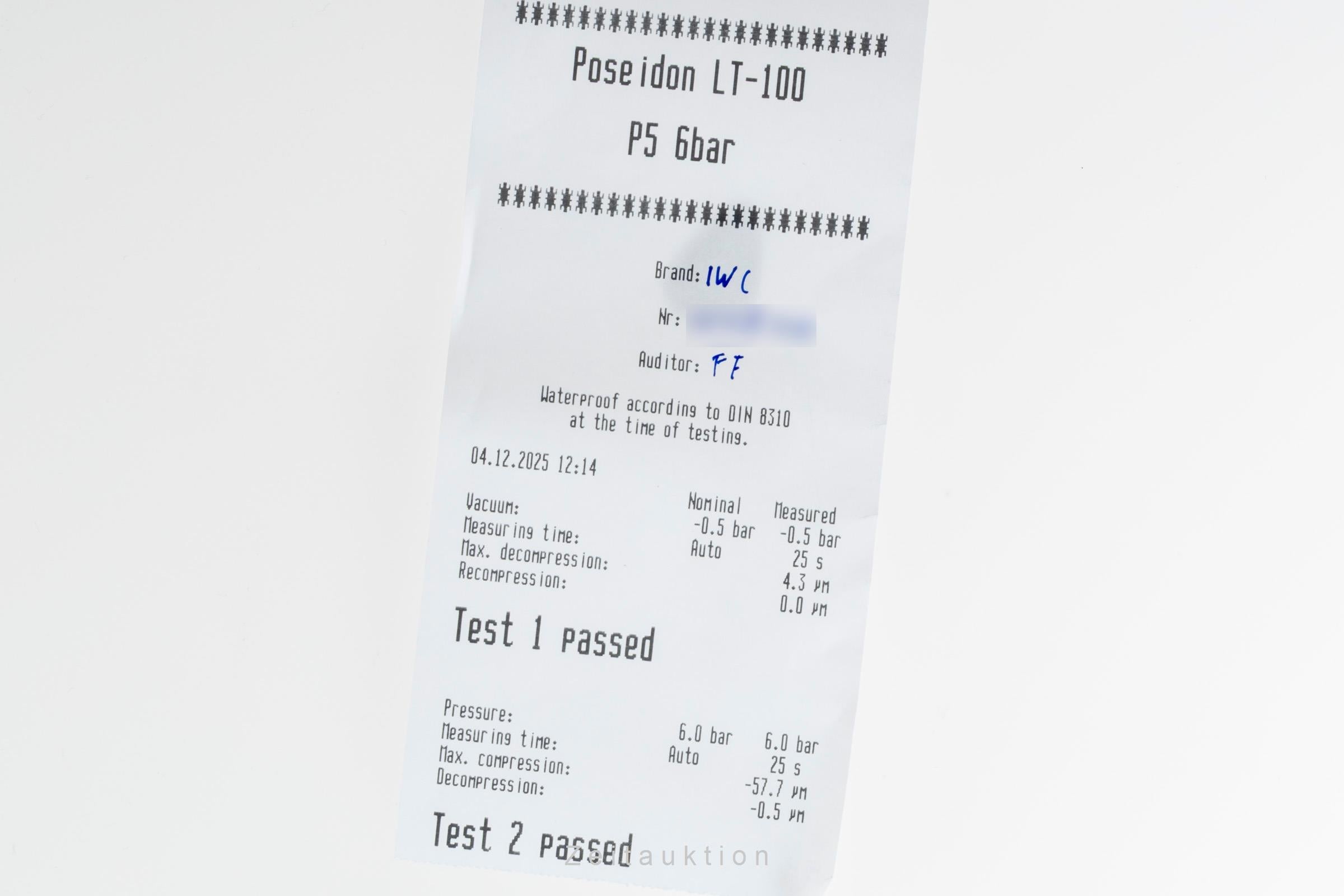 IWC Mark XV Pilot Edelstahl Automatik Herrenuhr Ref. IW325311 Klassiker  [2506857]