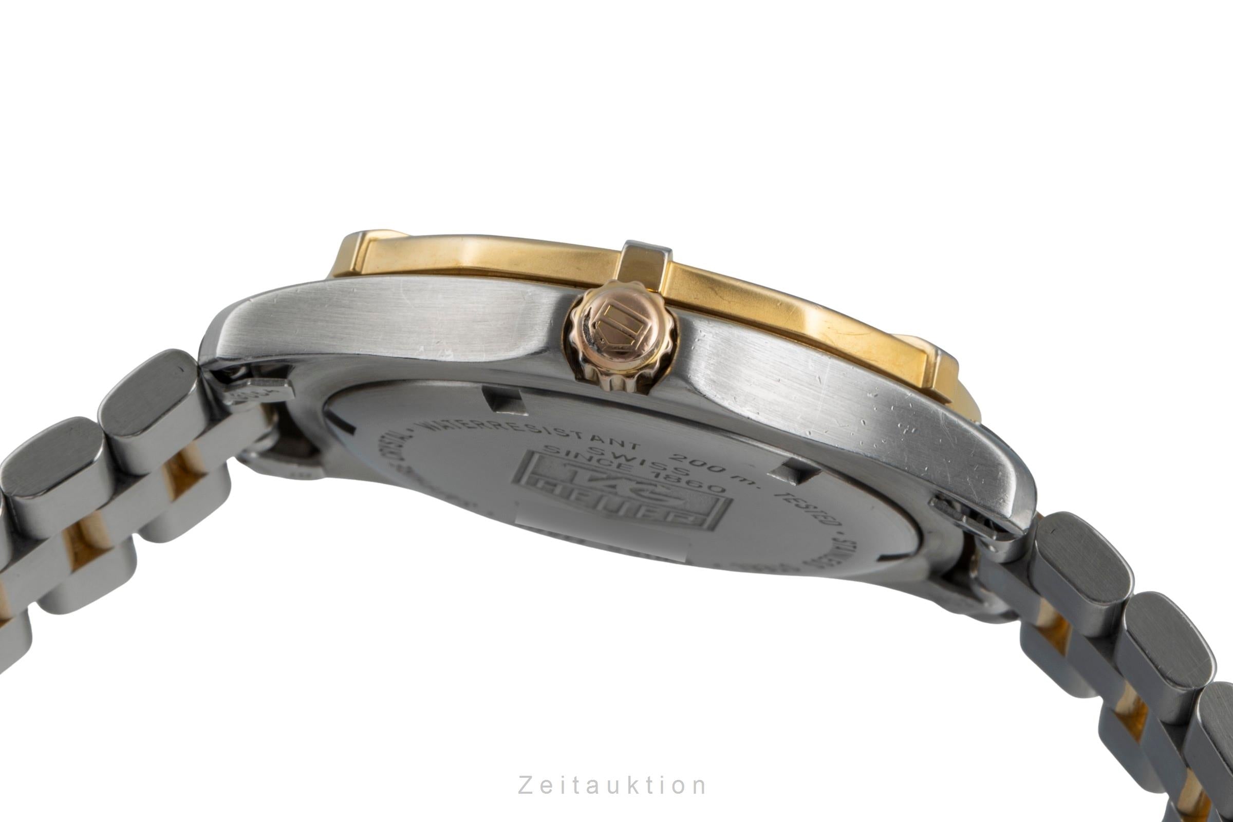 Tag Heuer Professional acier / doré quartz montre pour hommes WK1120-0  [2506859]