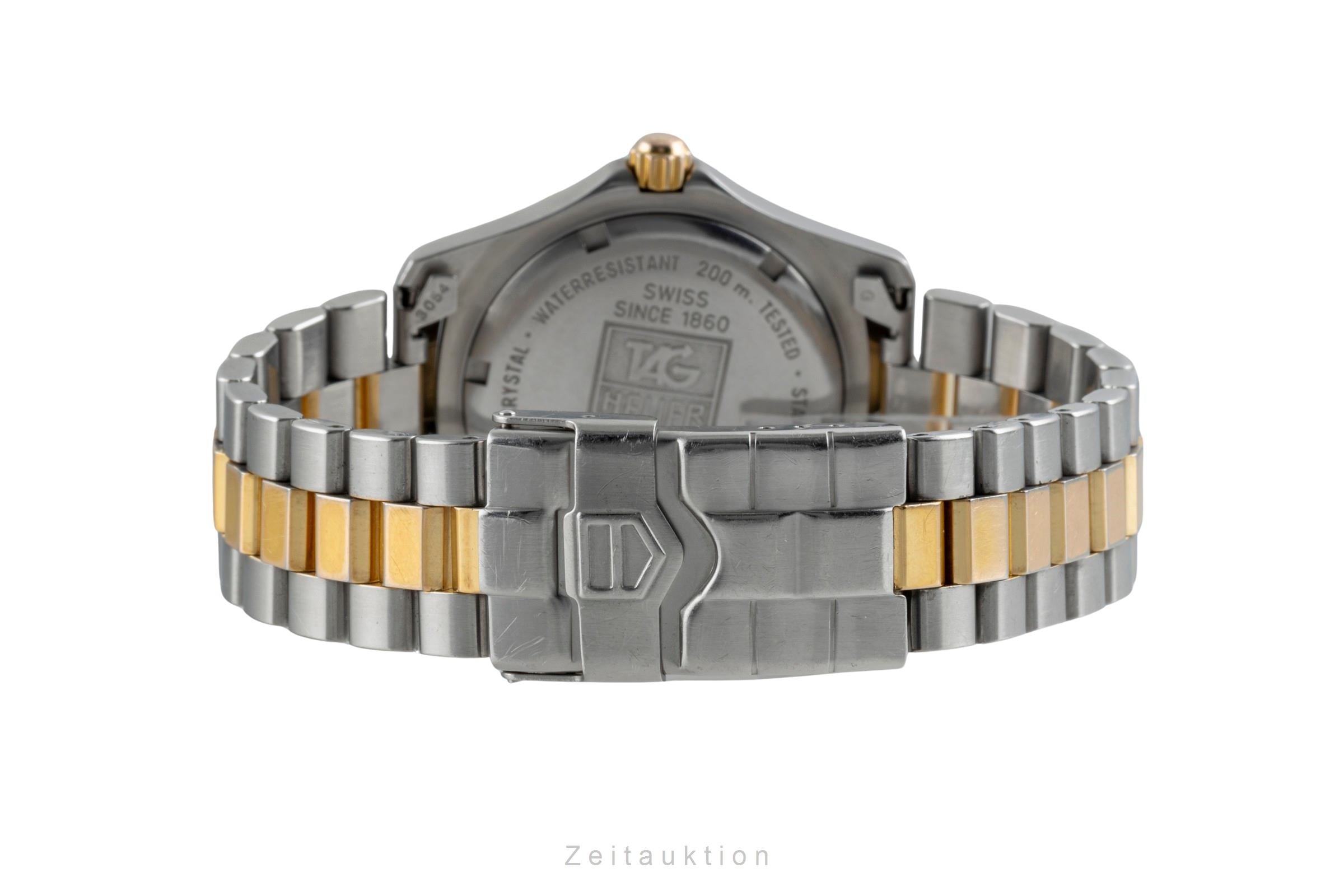 Tag Heuer Professional acier / doré quartz montre pour hommes WK1120-0  [2506859]