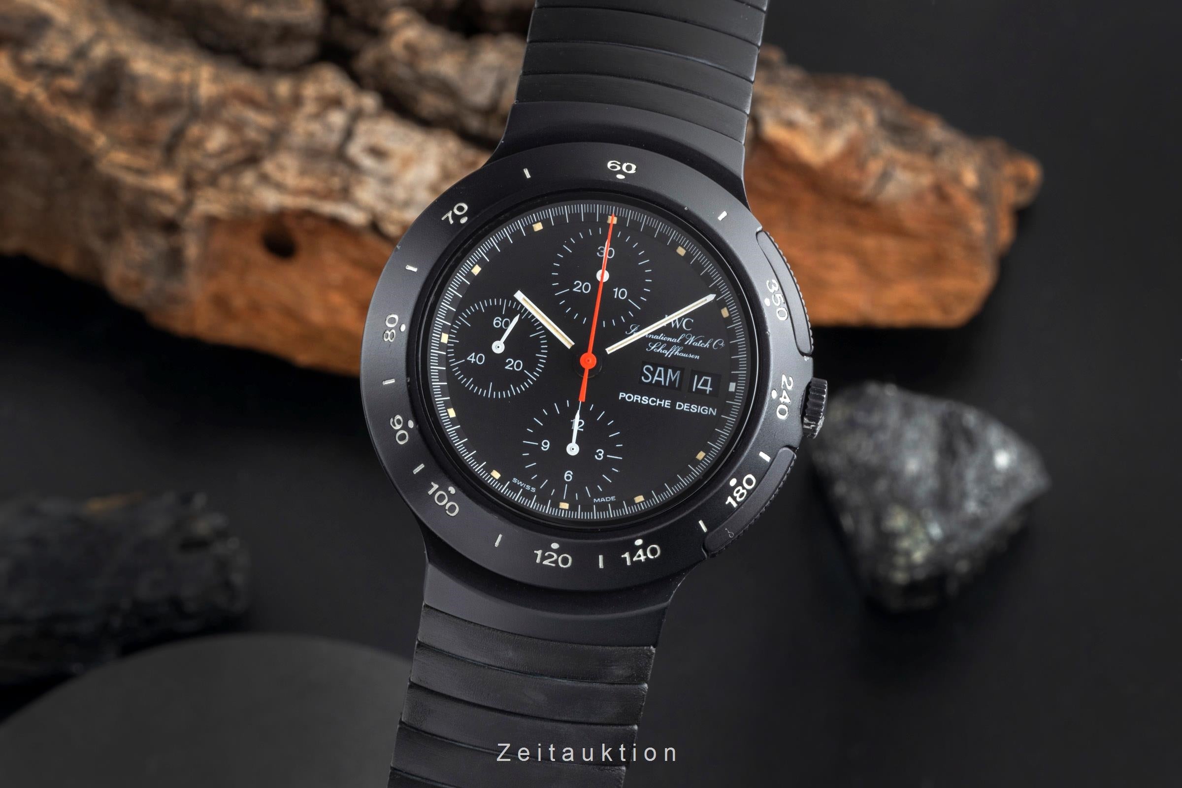 IWC Porsche Design Chronograph Aluminium Automatik Herrenuhr Ref. IW3701  [2506860]