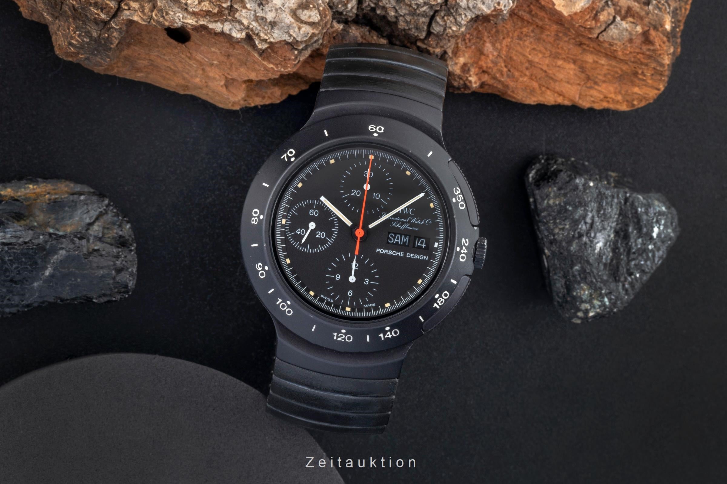 IWC Porsche Design Chronograph Aluminium Automatik Herrenuhr Ref. IW3701  [2506860]