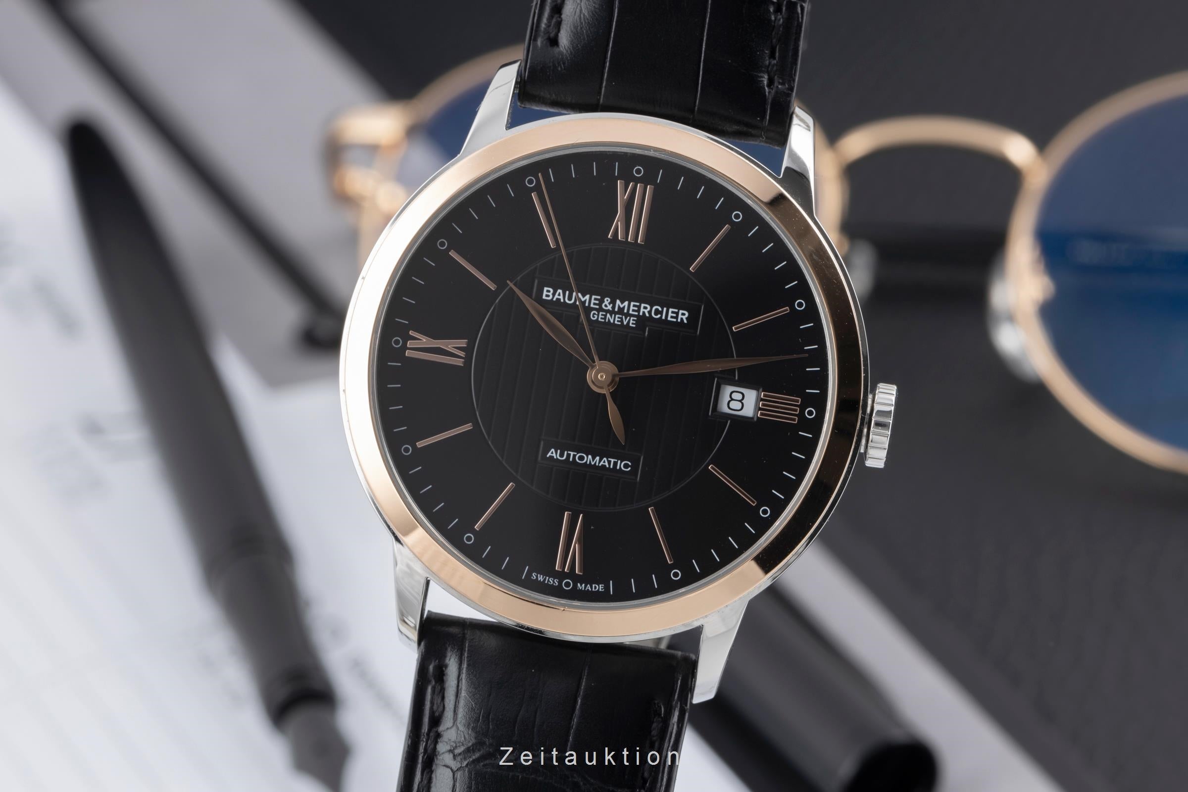 Baume & Mercier Classima steel / gold automatic men's watch MOA10292  65782  [2506863]