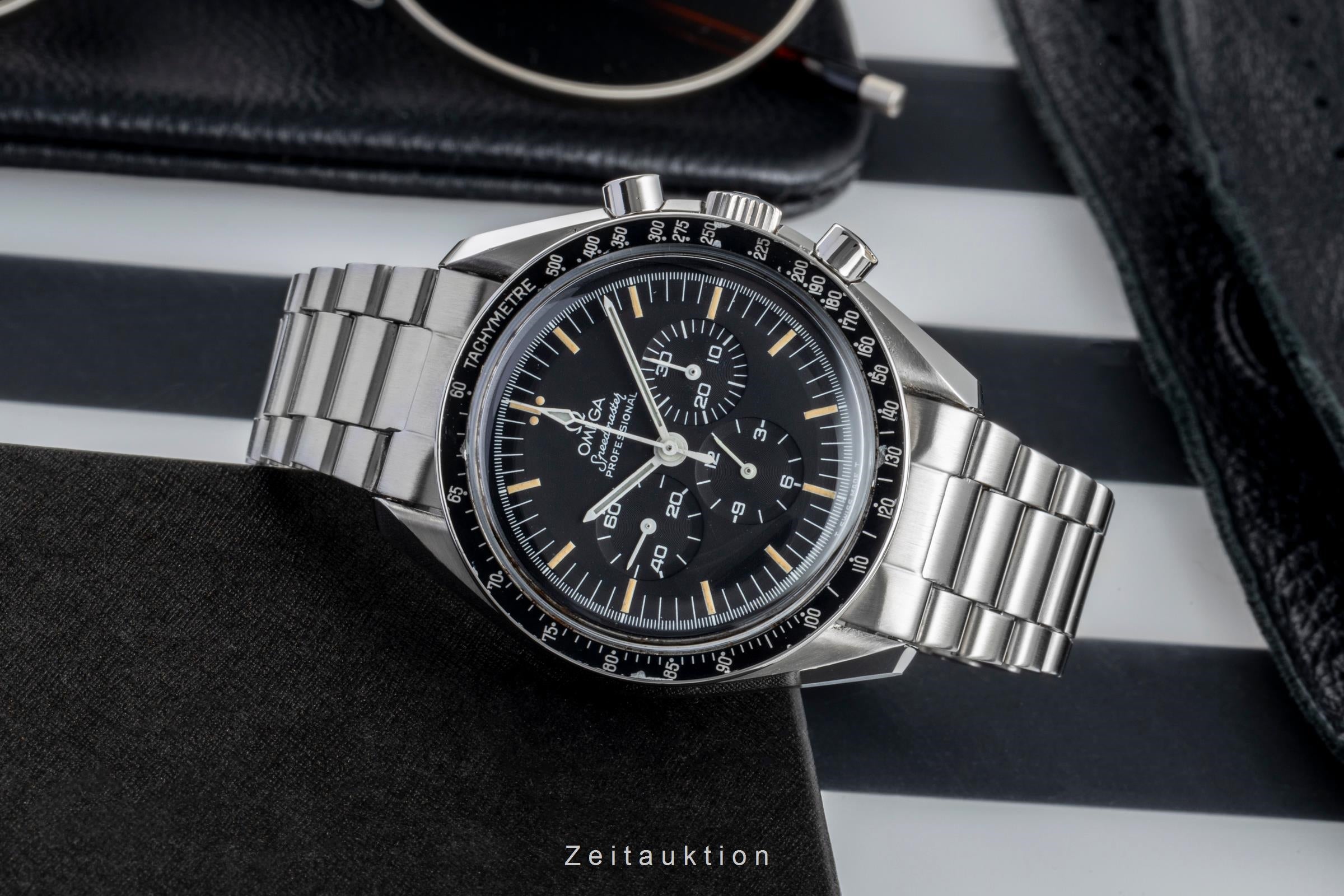 Omega Speedmaster Moonwatch Chronograph Stahl Handaufzug Ref. 3590.50.00 B&P [2506864]