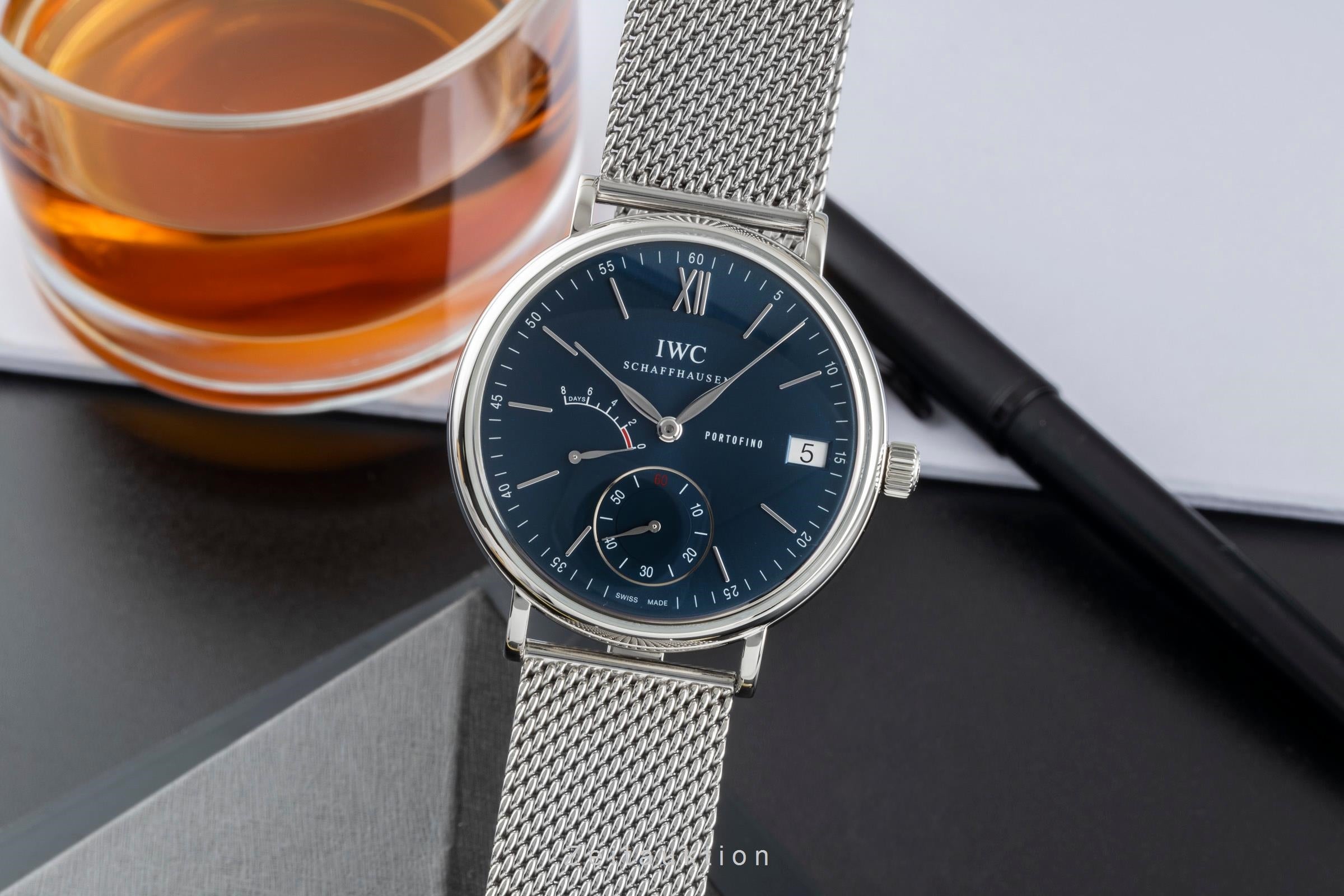 IWC Portofino acier à remontage manuel montre pour hommes IW510116  [2506867]